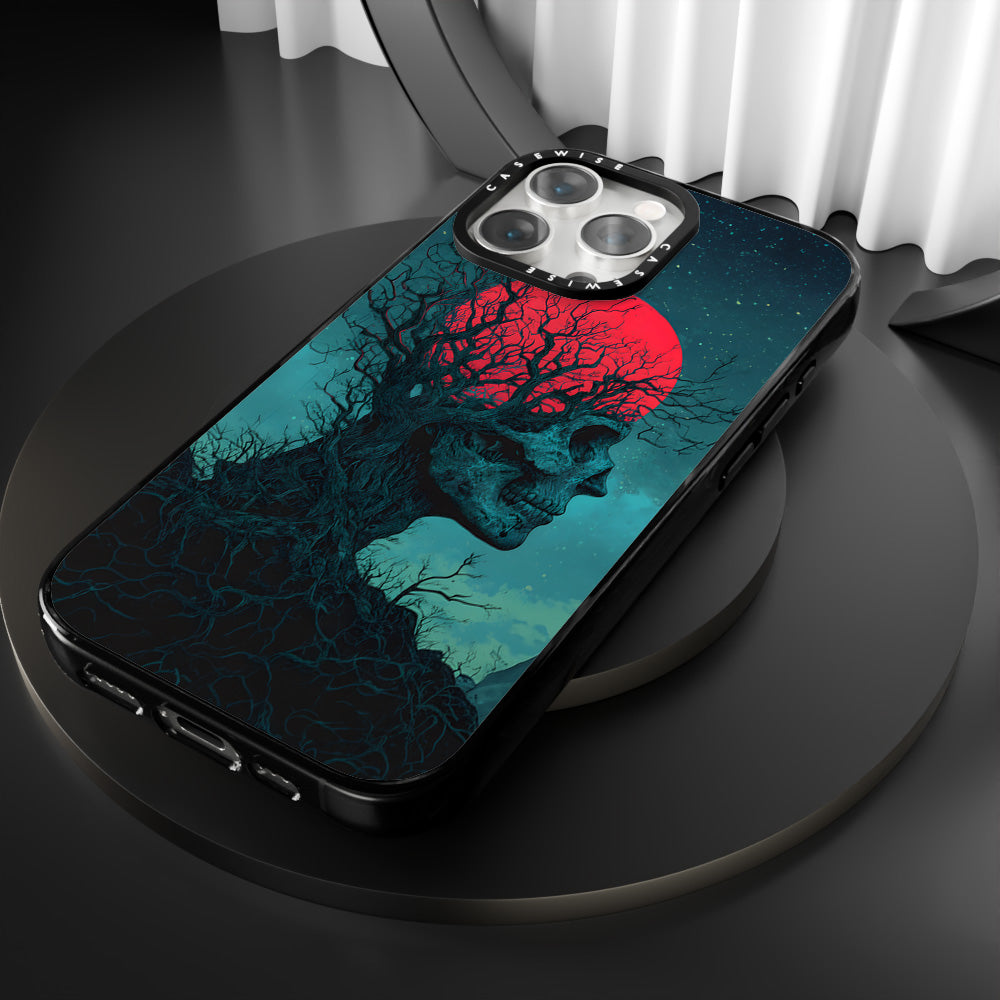 Forest Bloodmoon Skull - Case