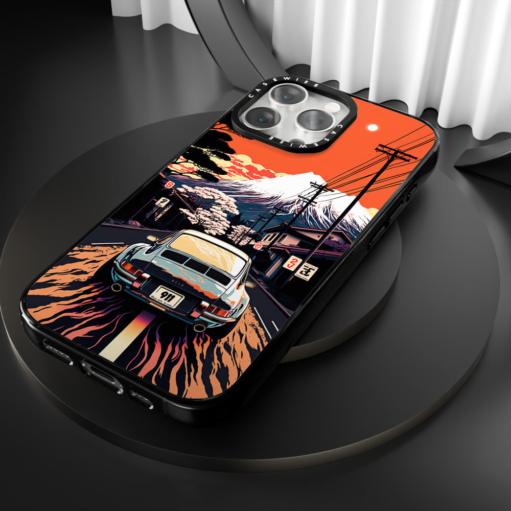 Porsche 911 Retro Painting - Case