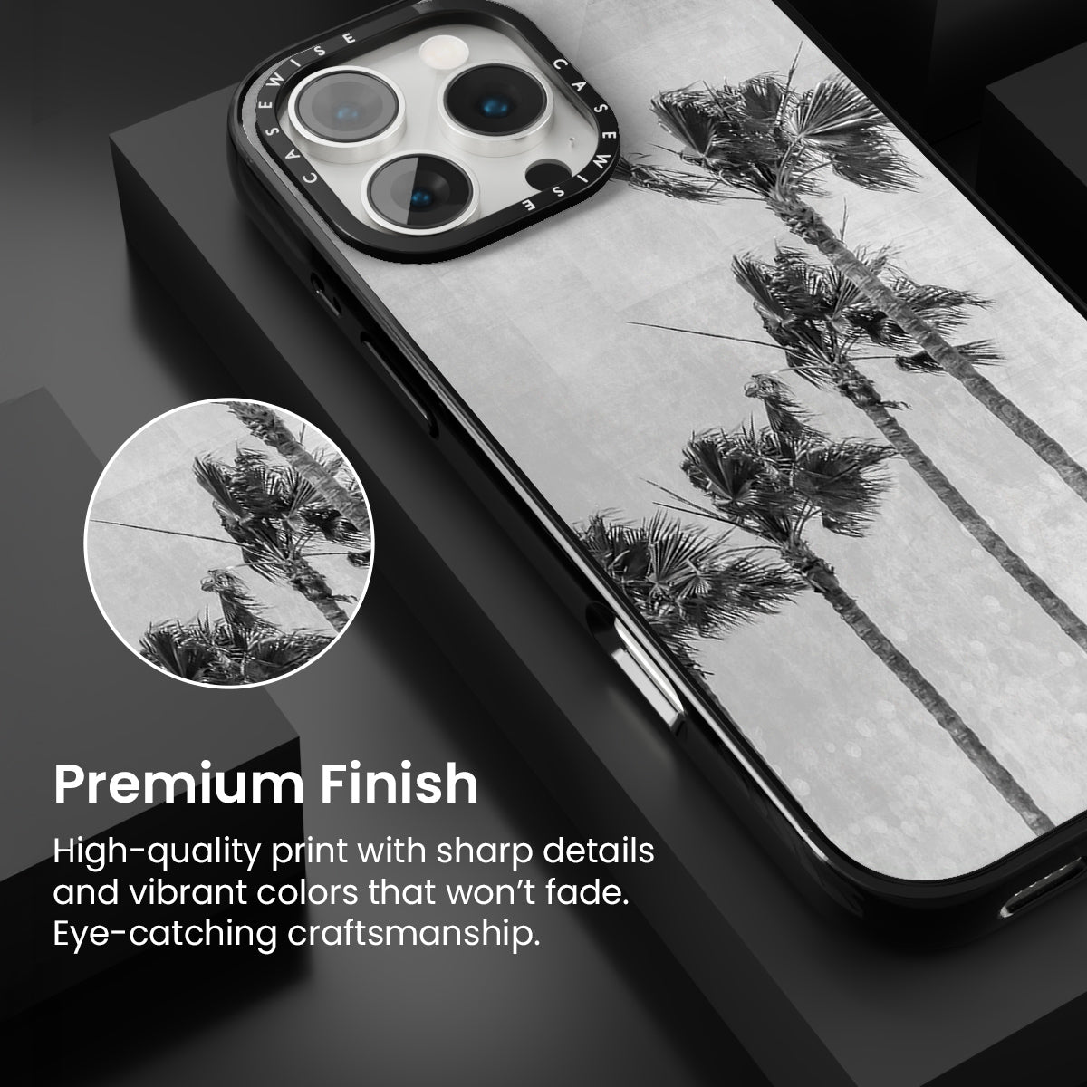 California Vibes | monochrome art - Case