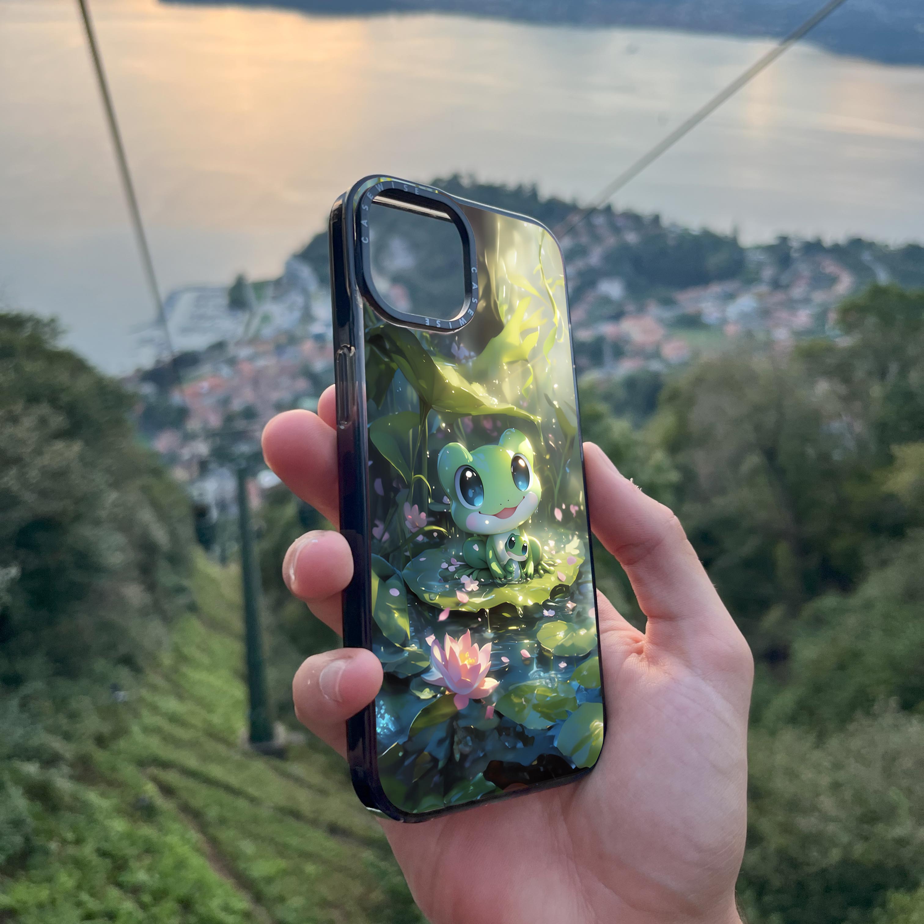 Cute Frog Family Anime - Case