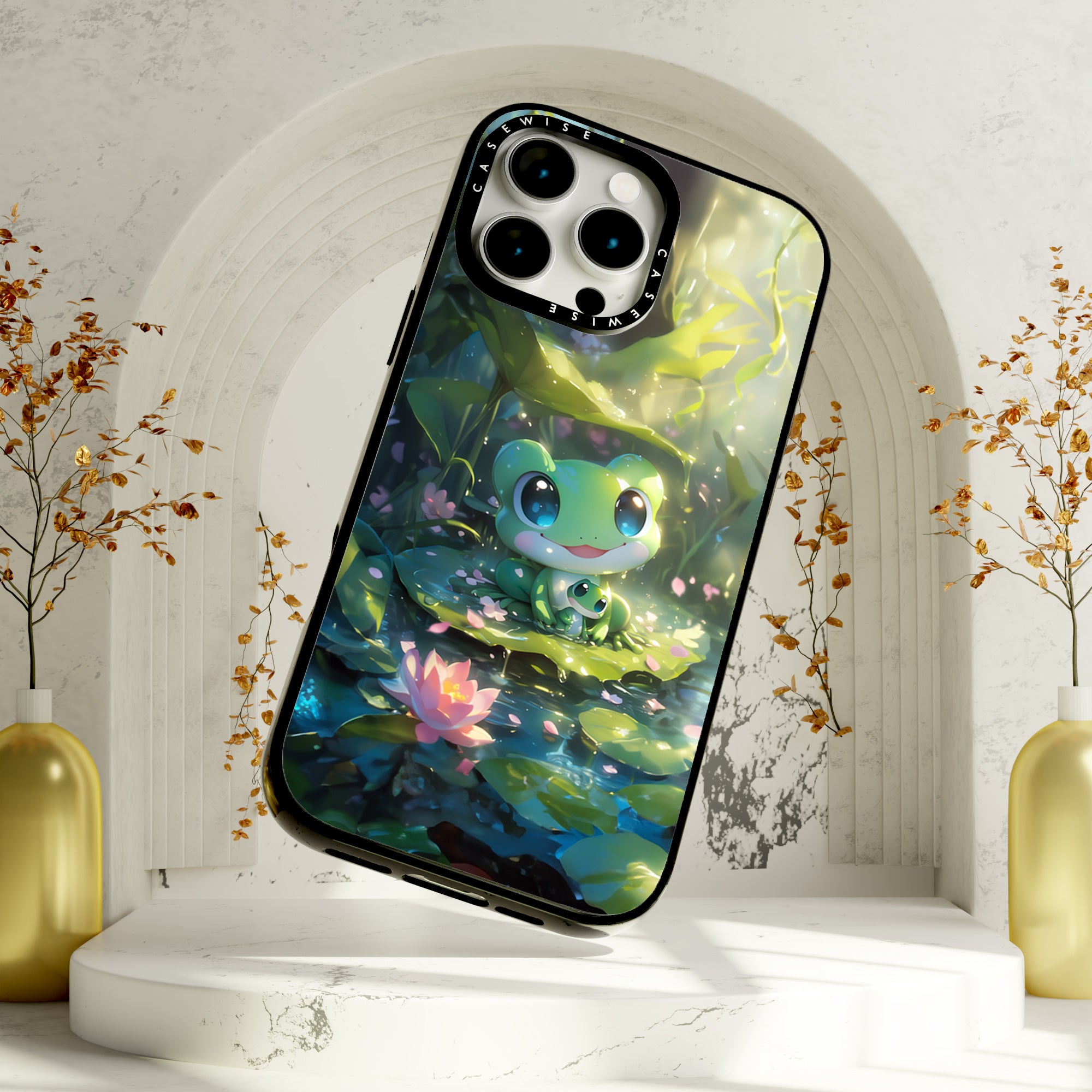 Cute Frog Family Anime - Case