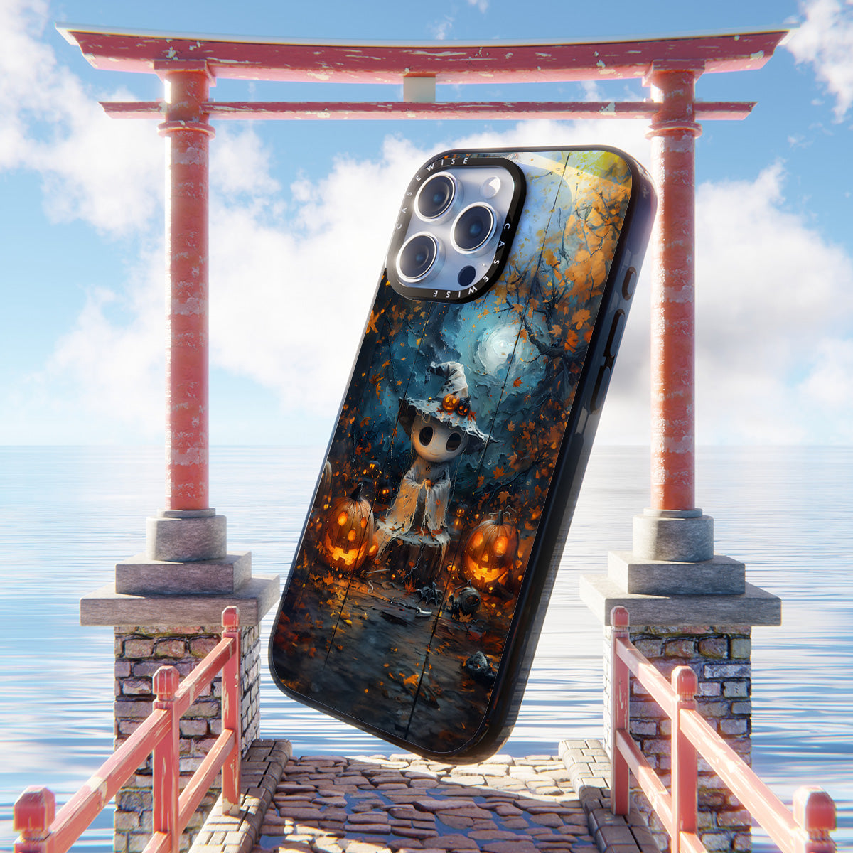 Pumpkin Ghost Halloween - Case