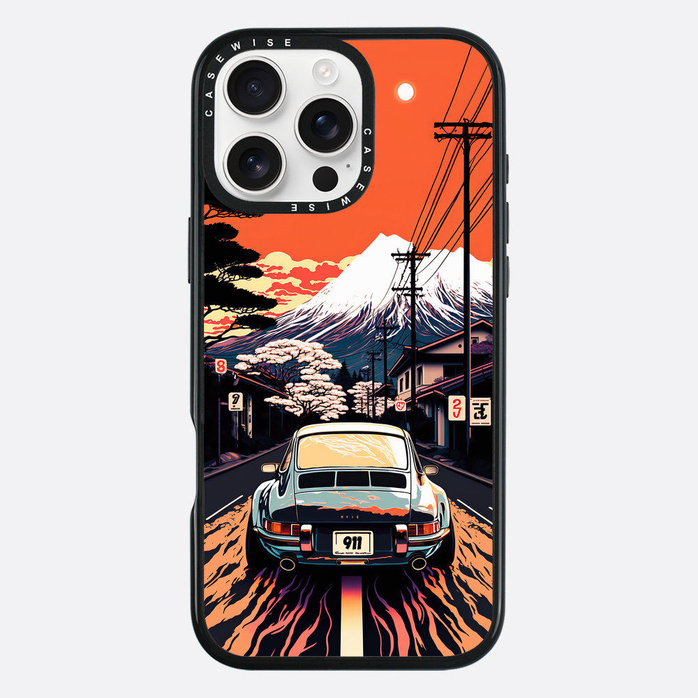 Porsche 911 Retro Painting - Case