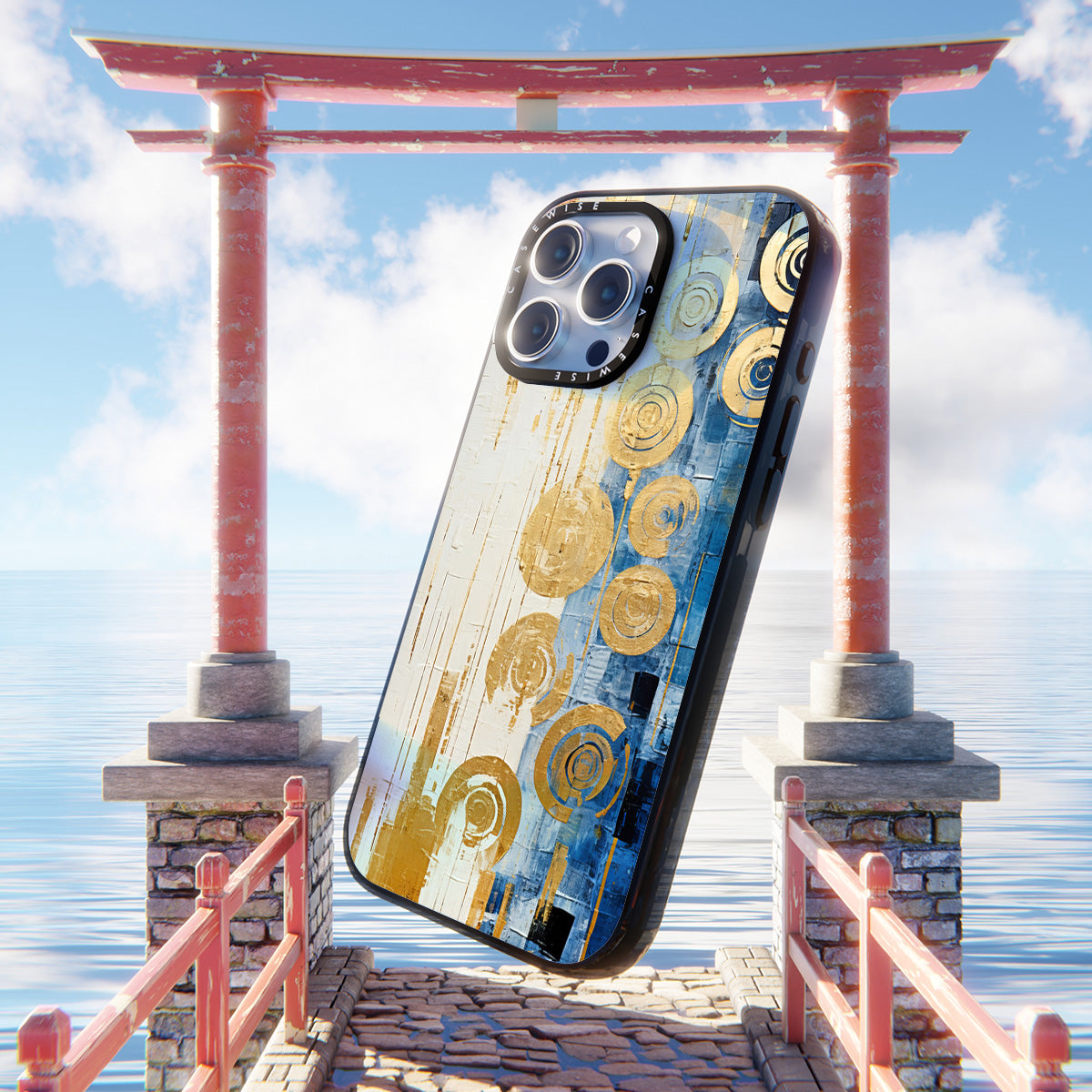 ABSTRACT ART Water Splashes - Case