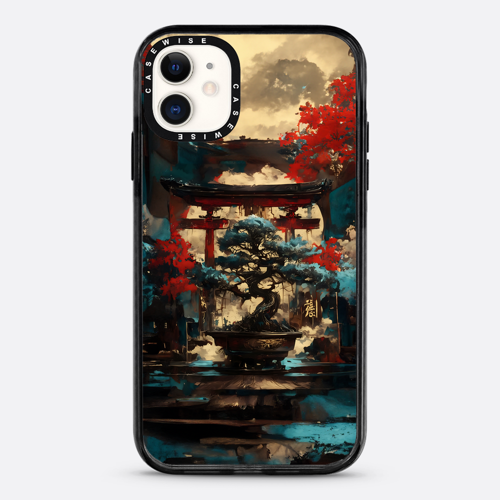 Blue Bonsai Torii Gate - Case