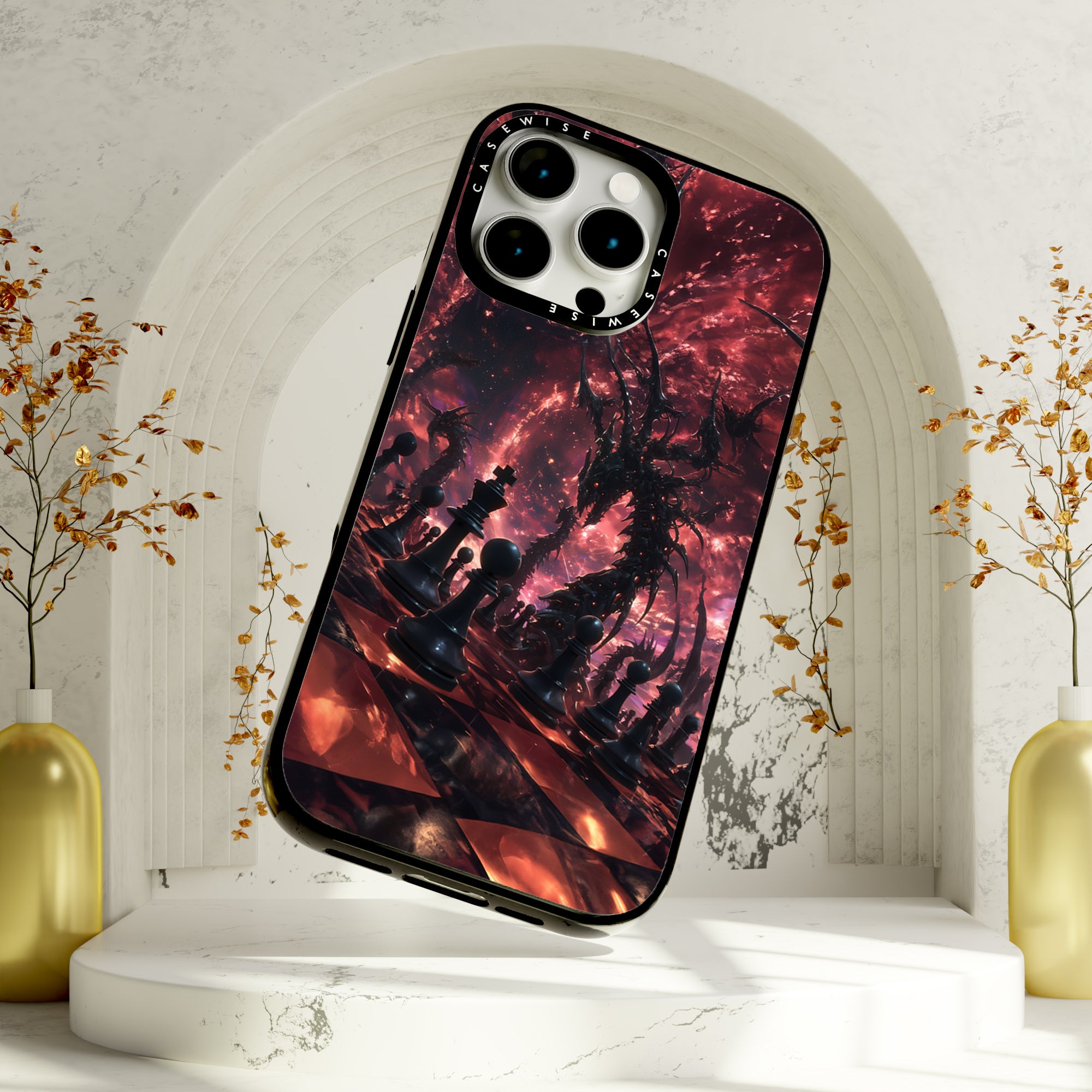 Red Chess in Space - Case