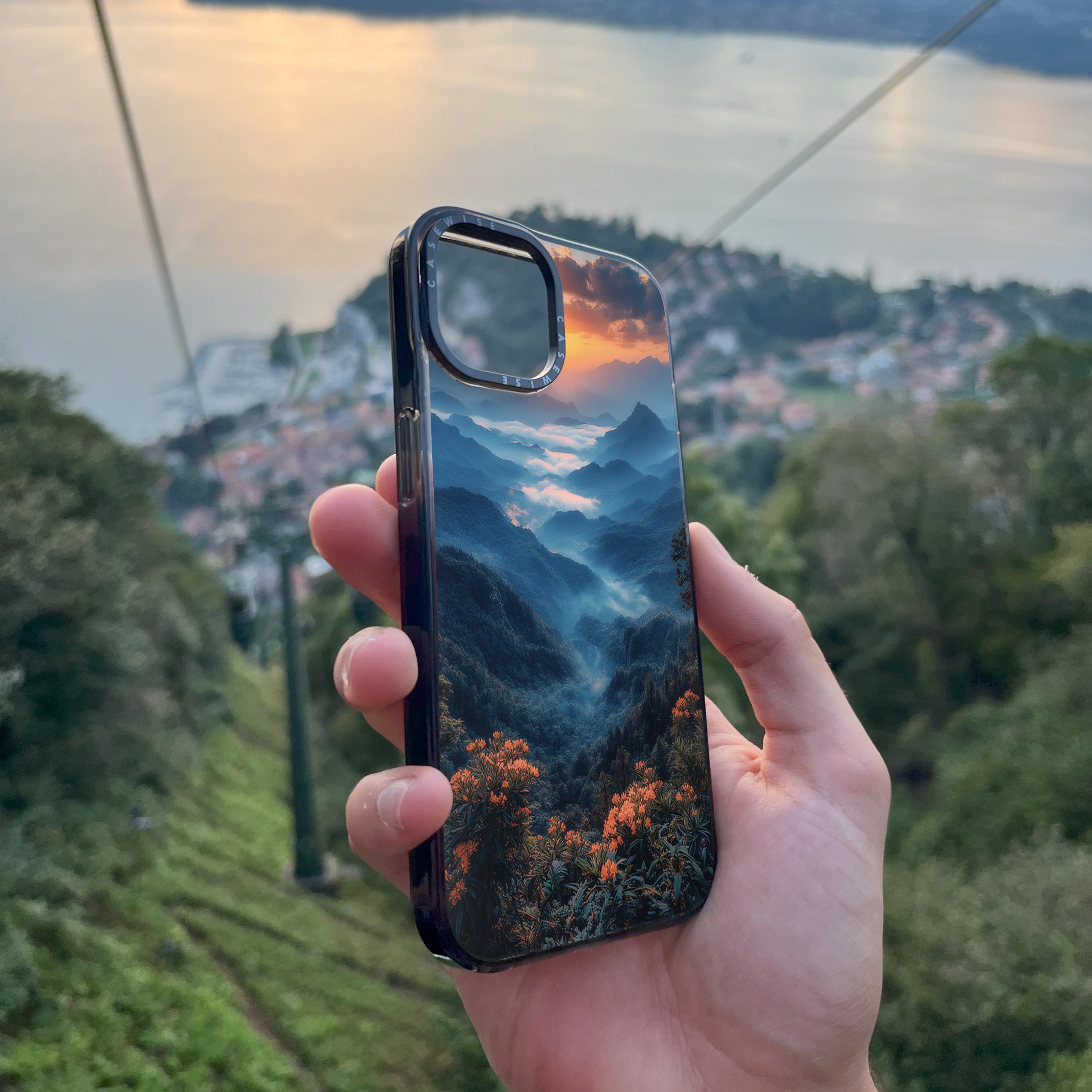 Mountain Sunset - Case