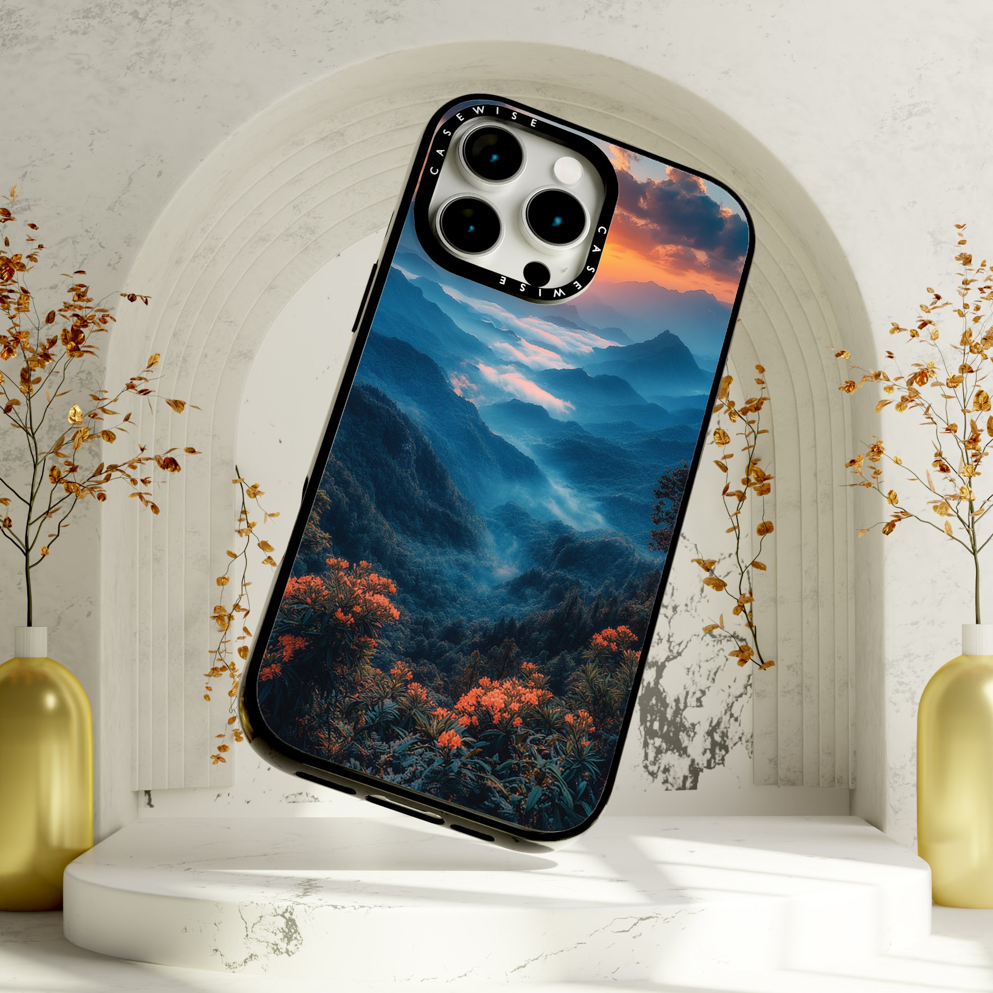Mountain Sunset - Case