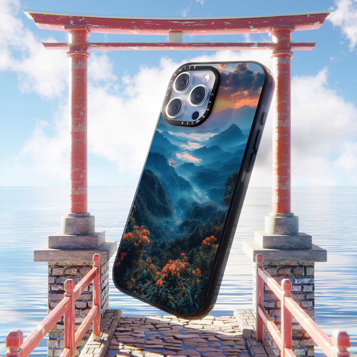 Mountain Sunset - Case