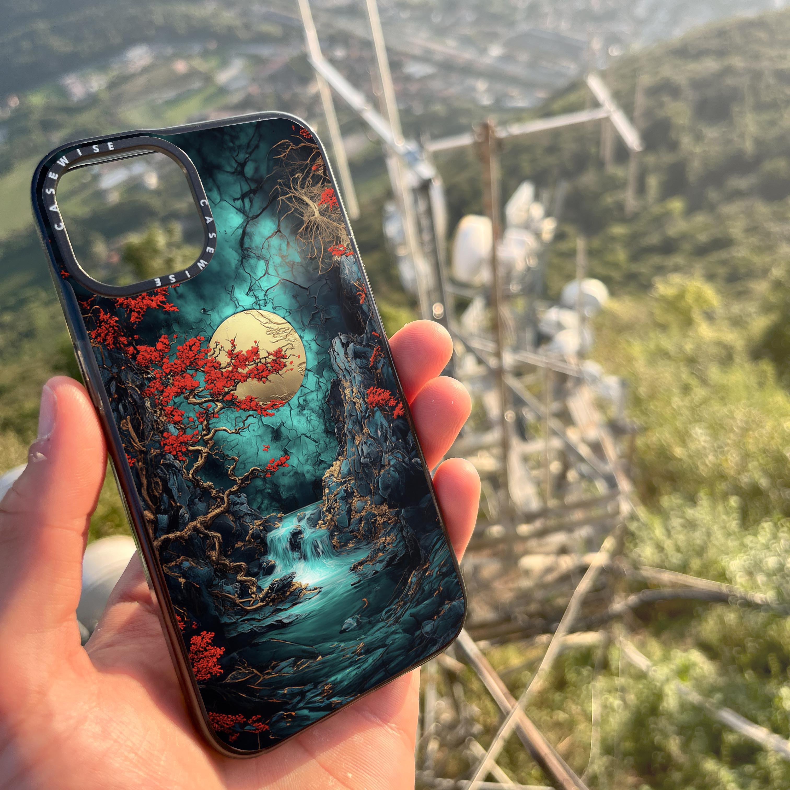 Emerald Cherry Blossom Flux - Case