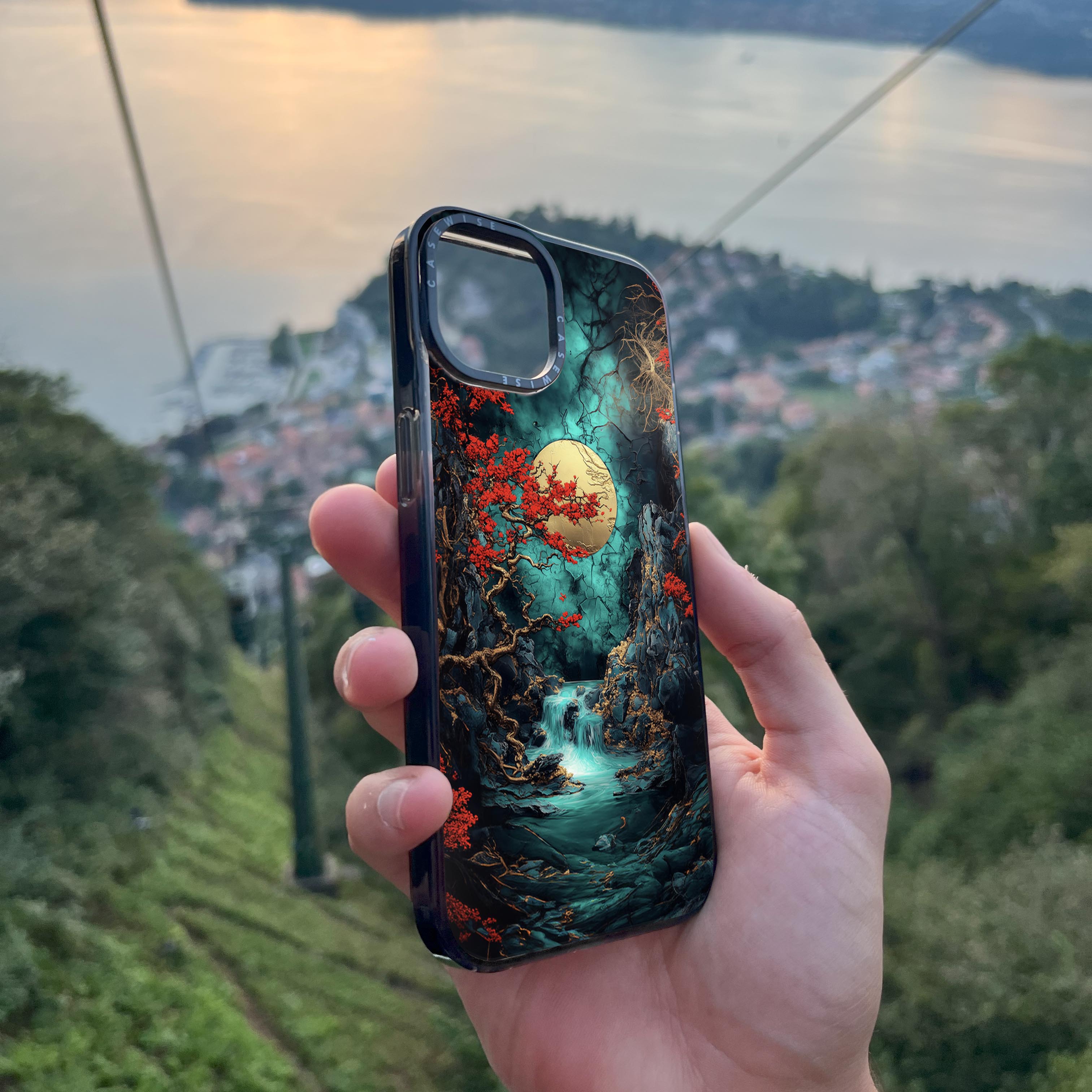 Emerald Cherry Blossom Flux - Case