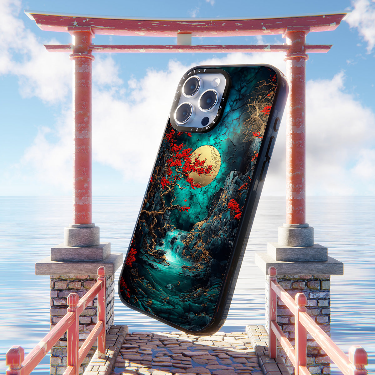 Emerald Cherry Blossom Flux - Case