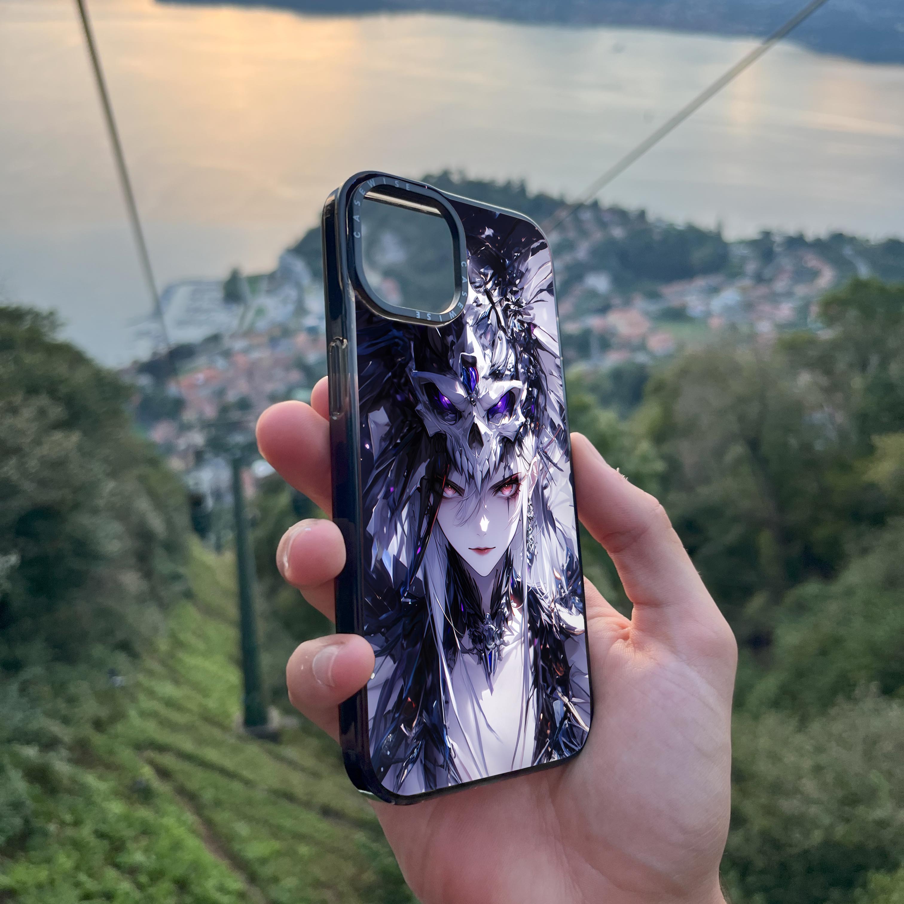 Gothic Skull Woman - Case