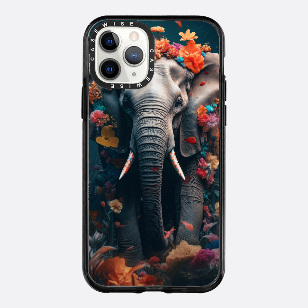 Elephant Floral - Case