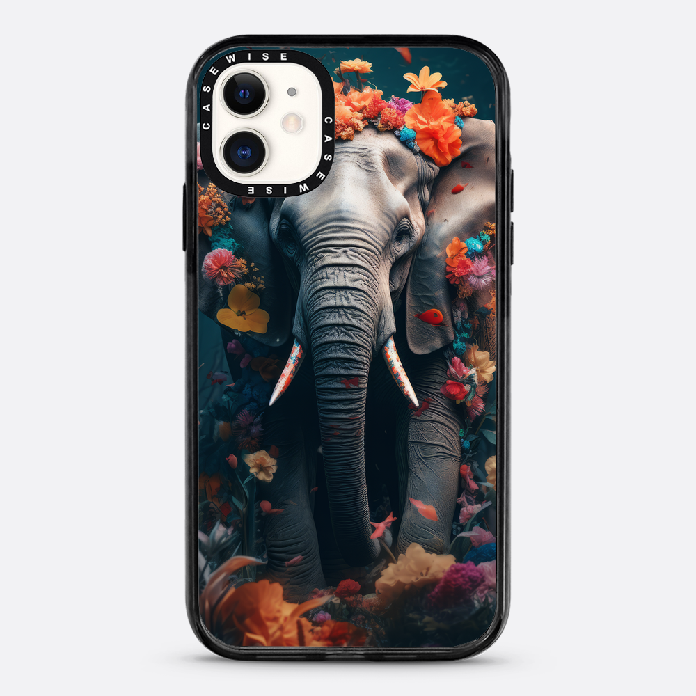 Elephant Floral - Case