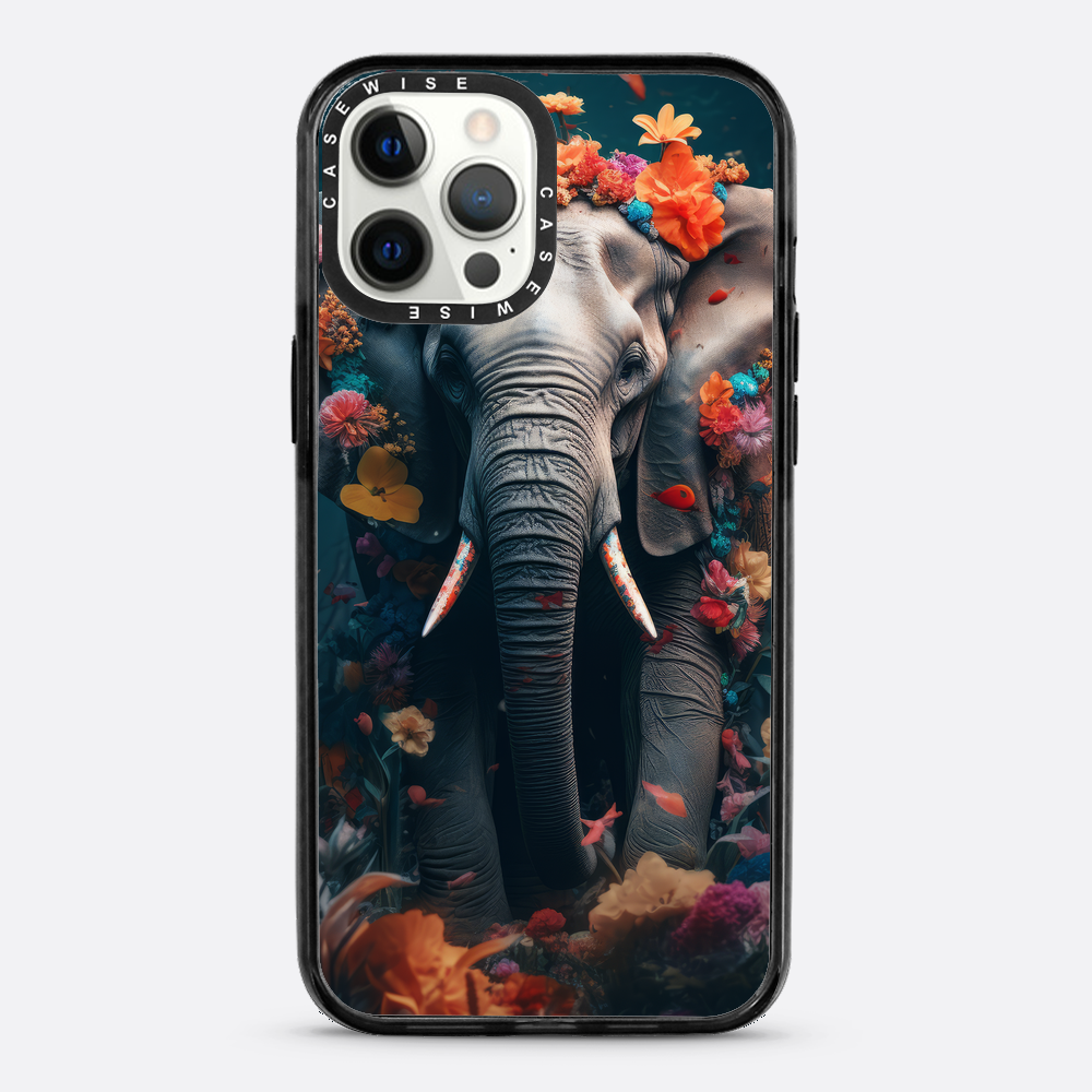 Elephant Floral - Case