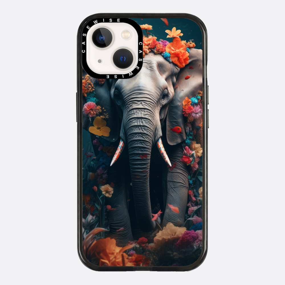 Elephant Floral - Case