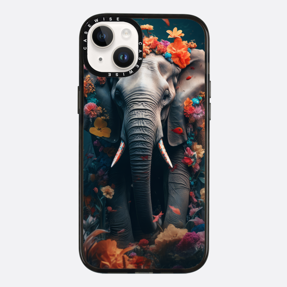Elephant Floral - Case