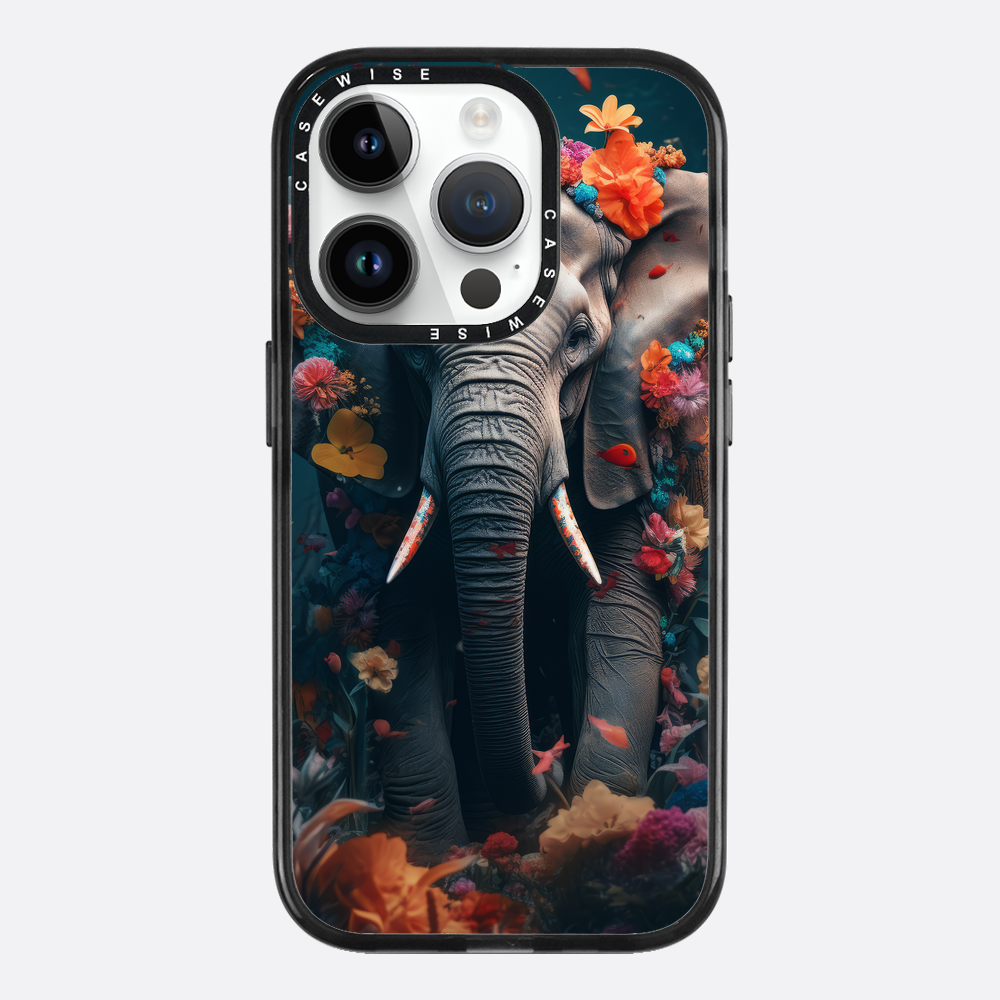 Elephant Floral - Case