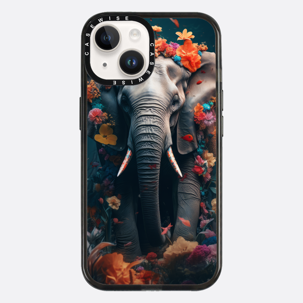 Elephant Floral - Case