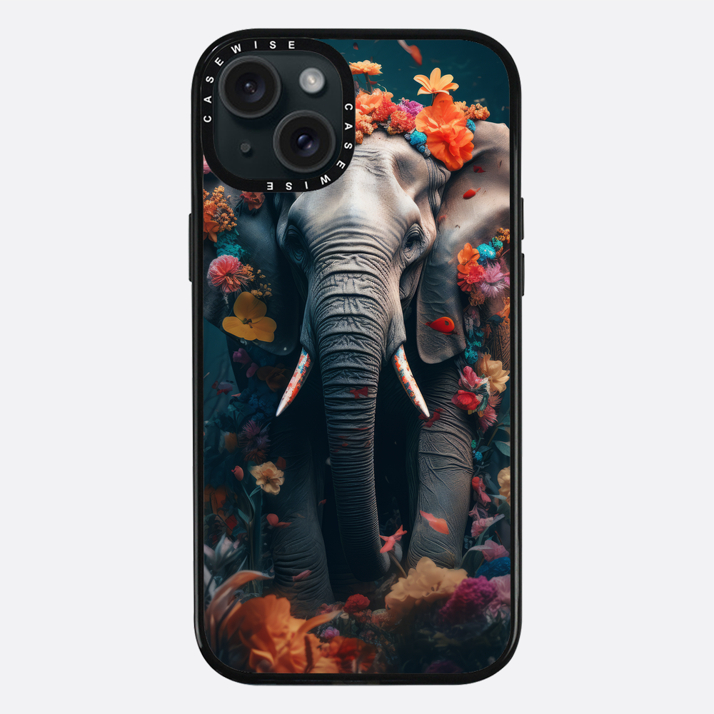 Elephant Floral - Case