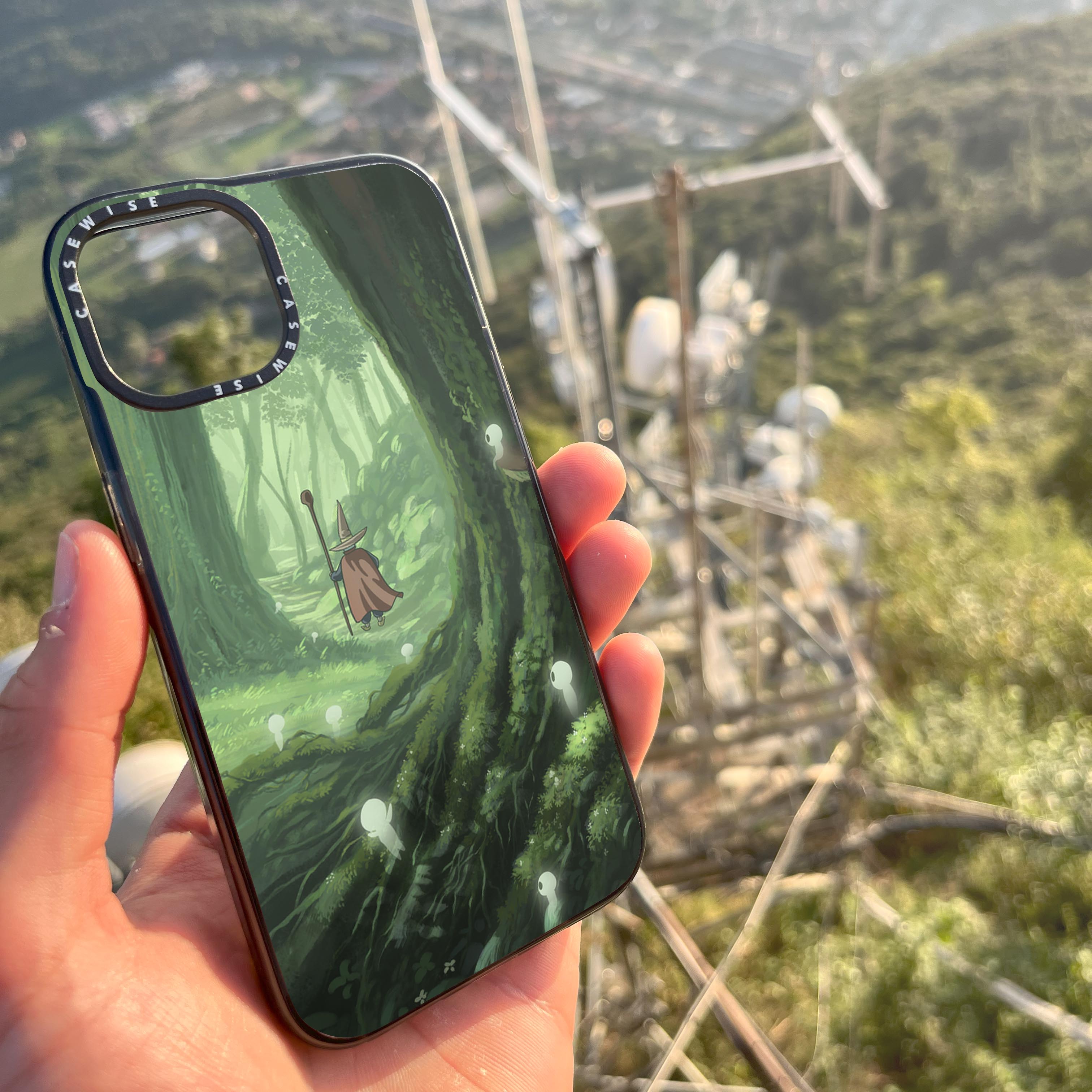 Wizard in forest - Case