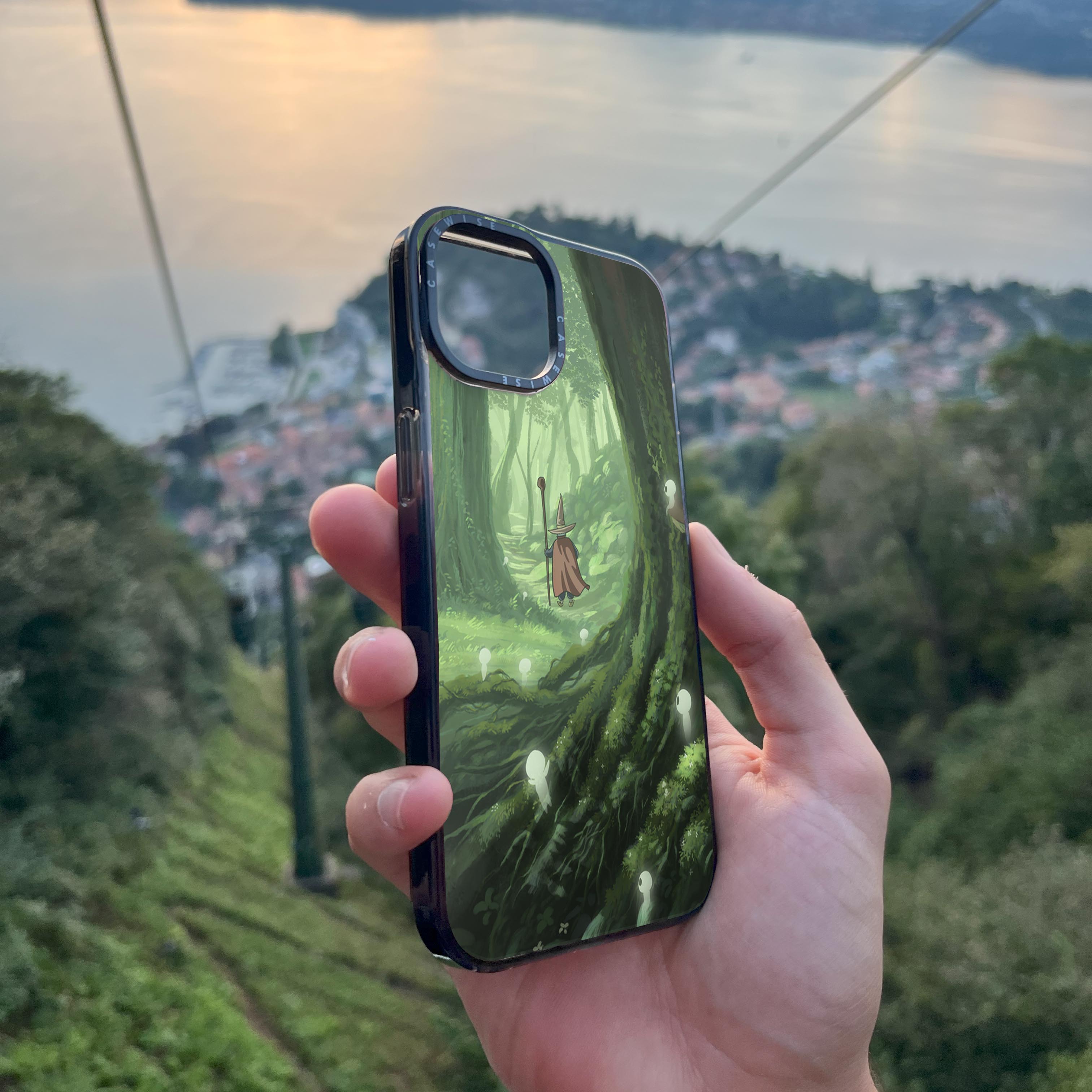 Wizard in forest - Case