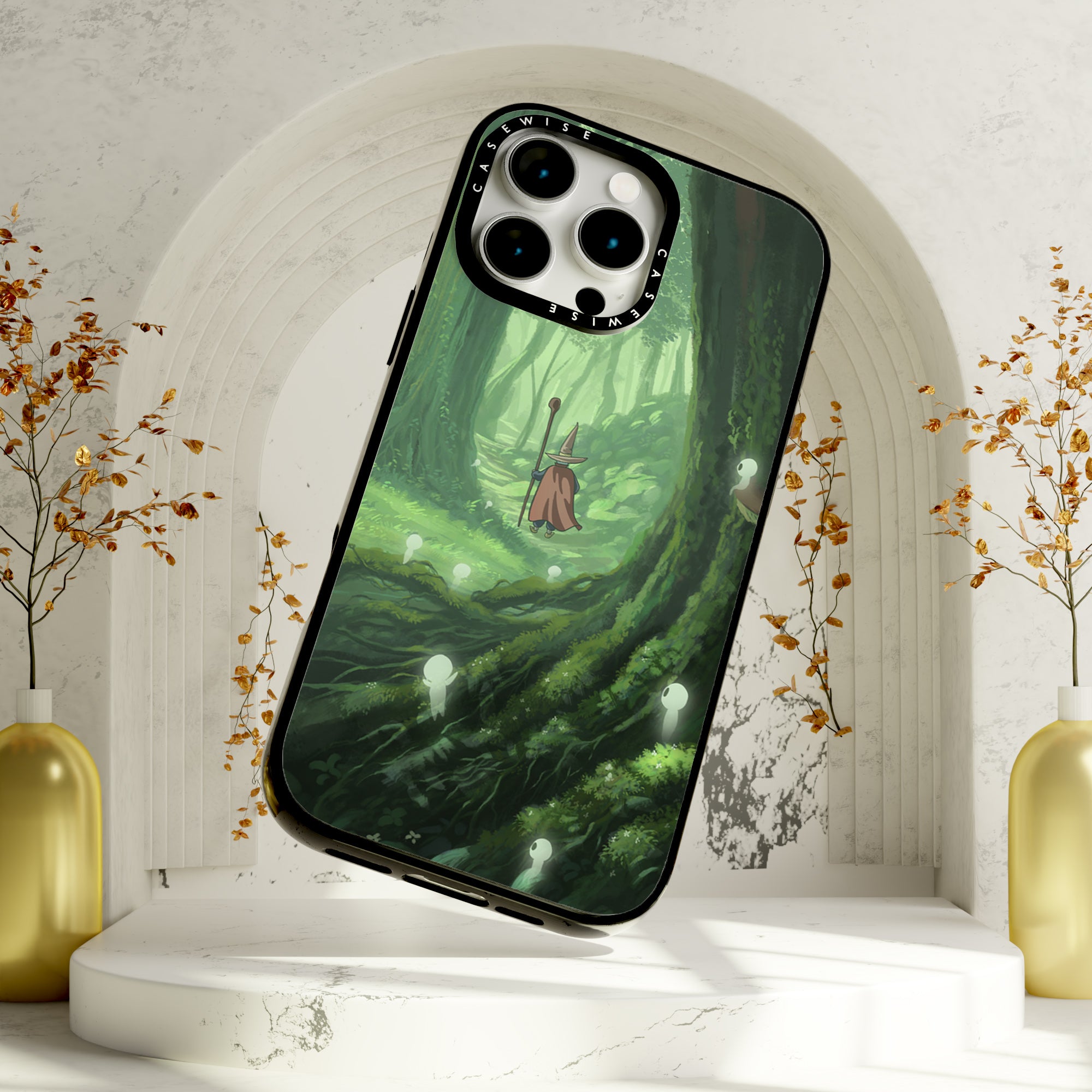 Wizard in forest - Case