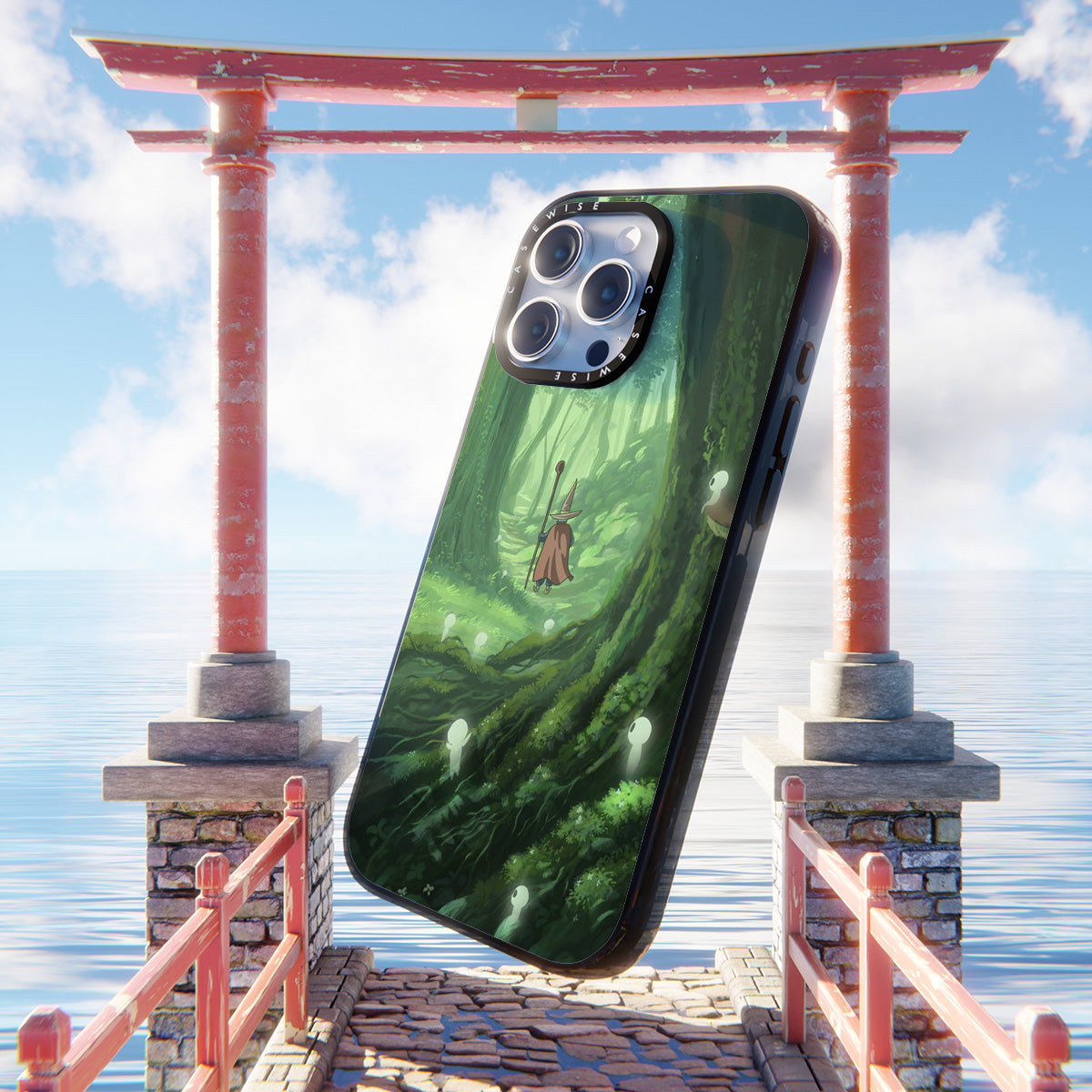 Wizard in forest - Case