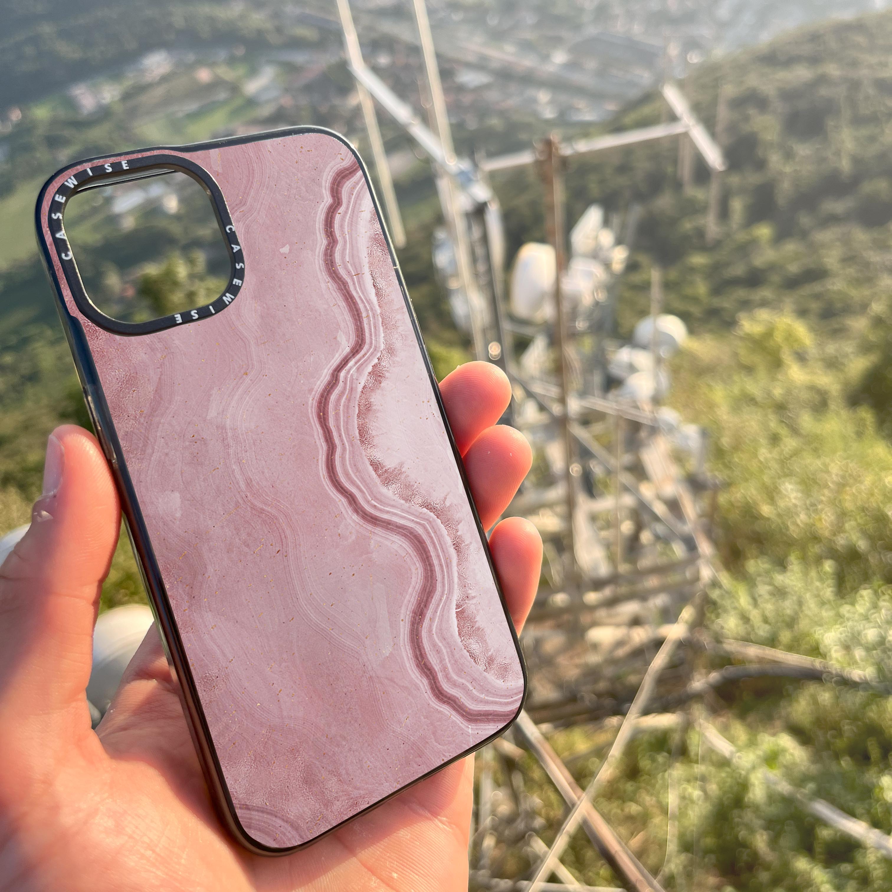 Pink Agate Texture 10 - Case