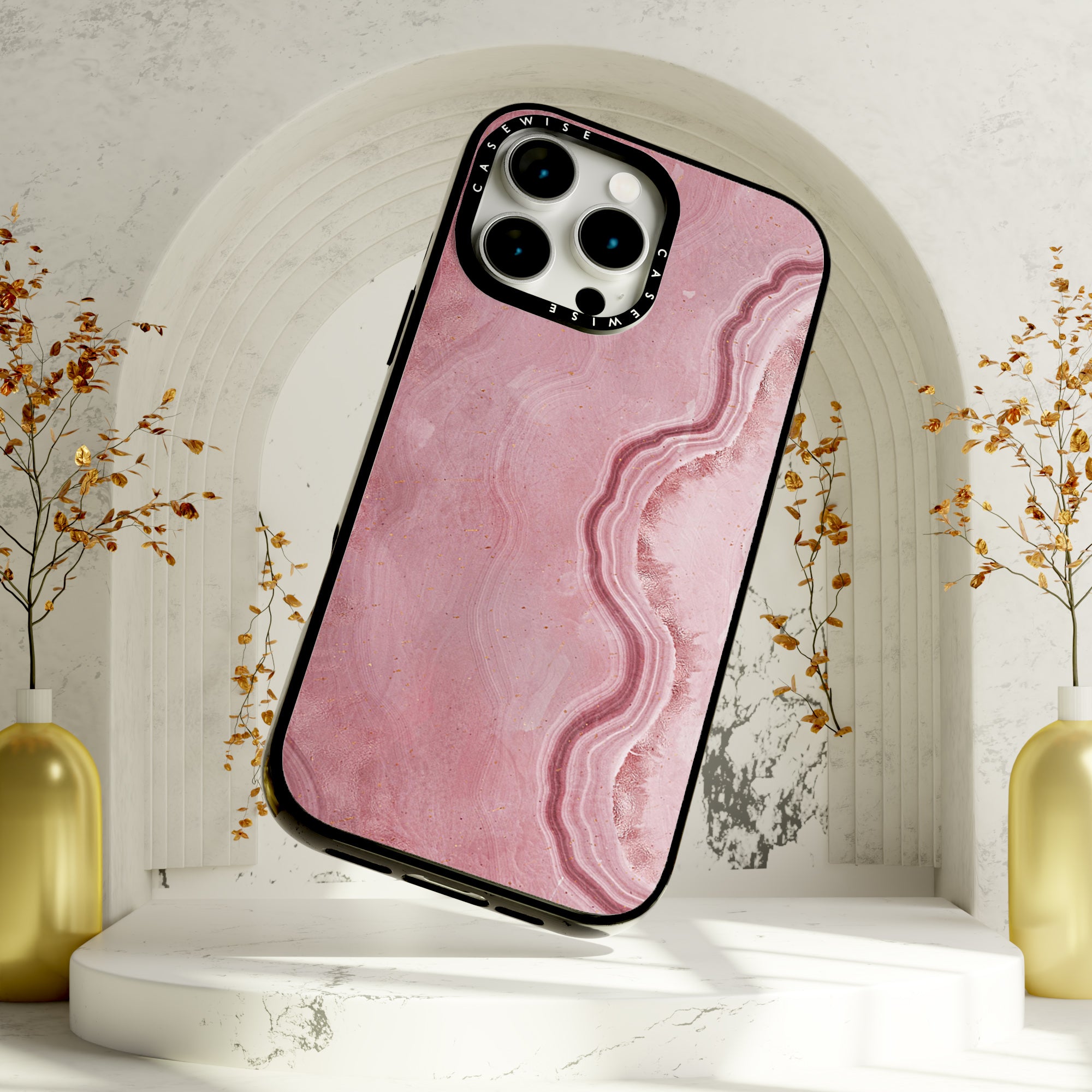 Pink Agate Texture 10 - Case