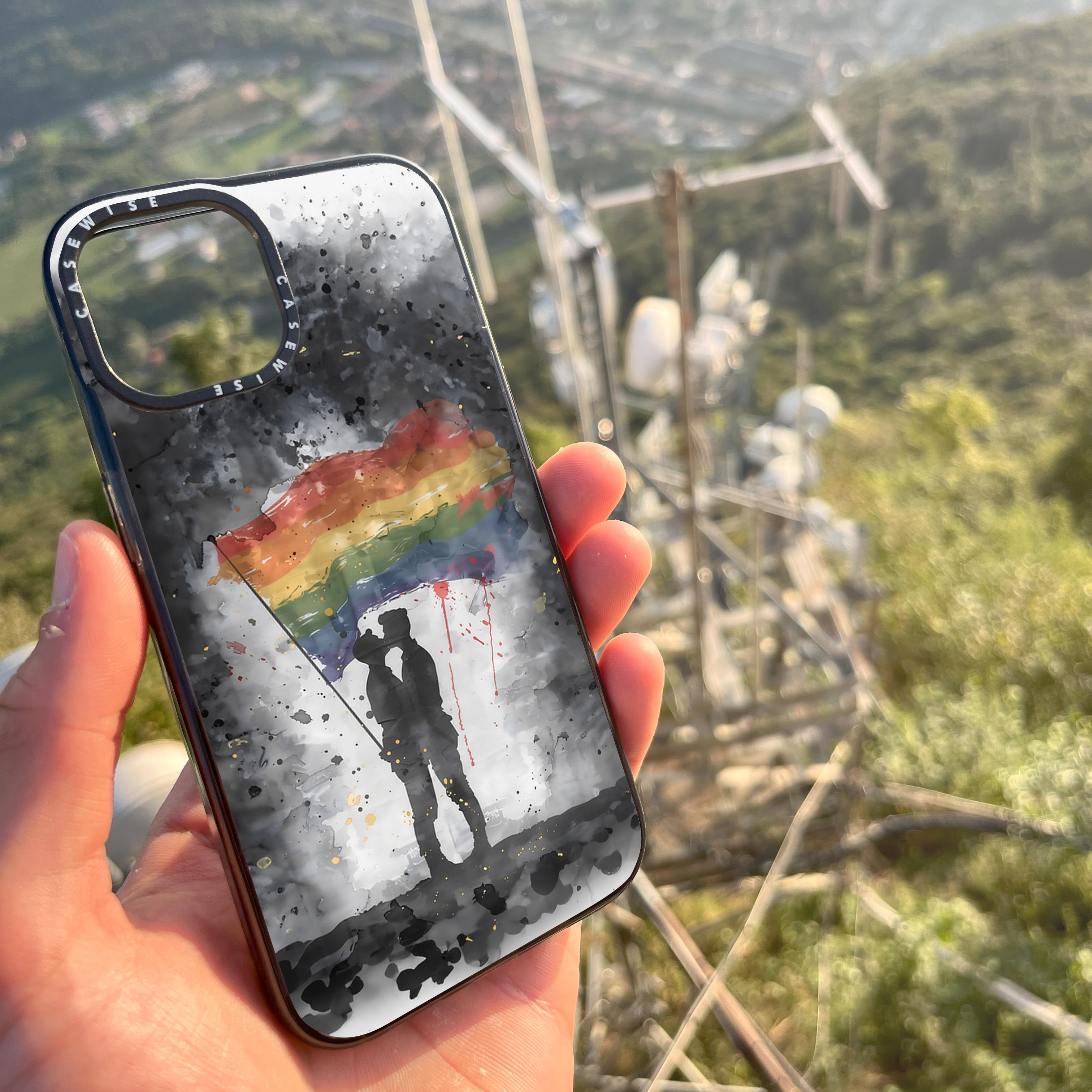 Gay Love Painting - Case