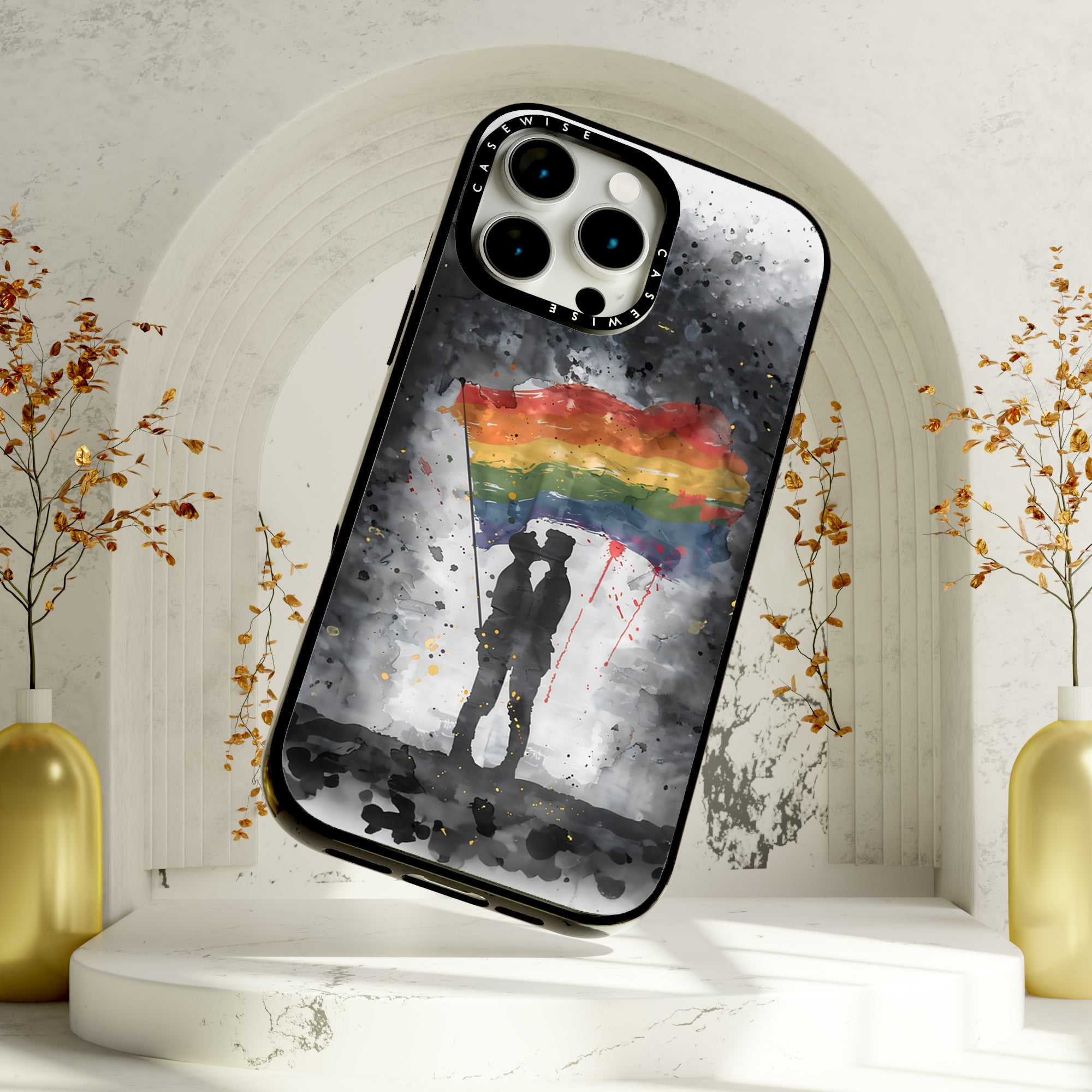Gay Love Painting - Case