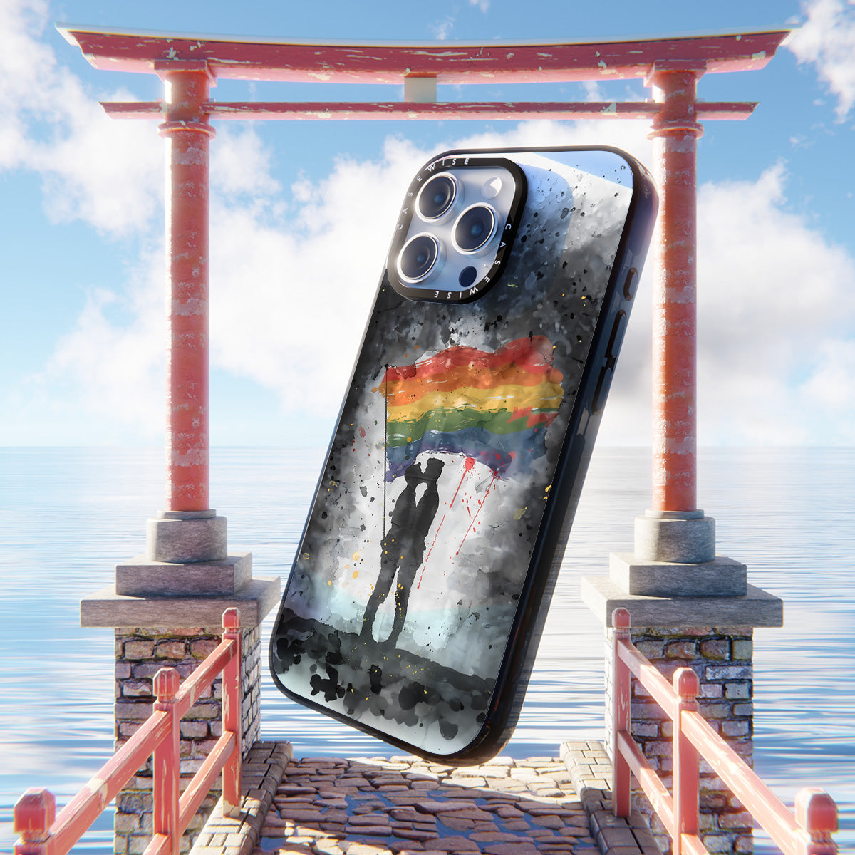 Gay Love Painting - Case