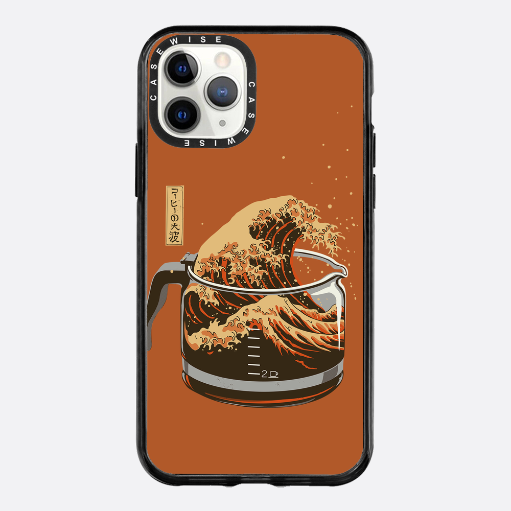 the great wave of coffee light - Case