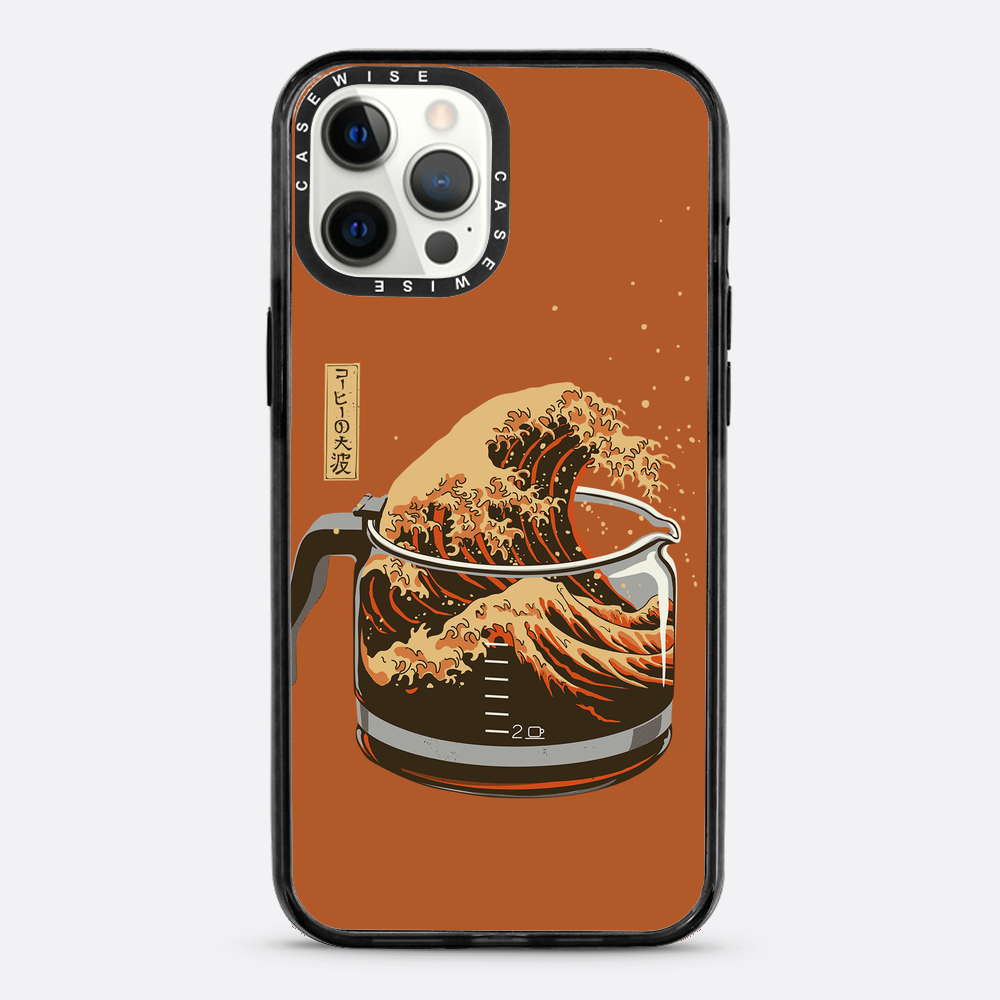 the great wave of coffee light - Case