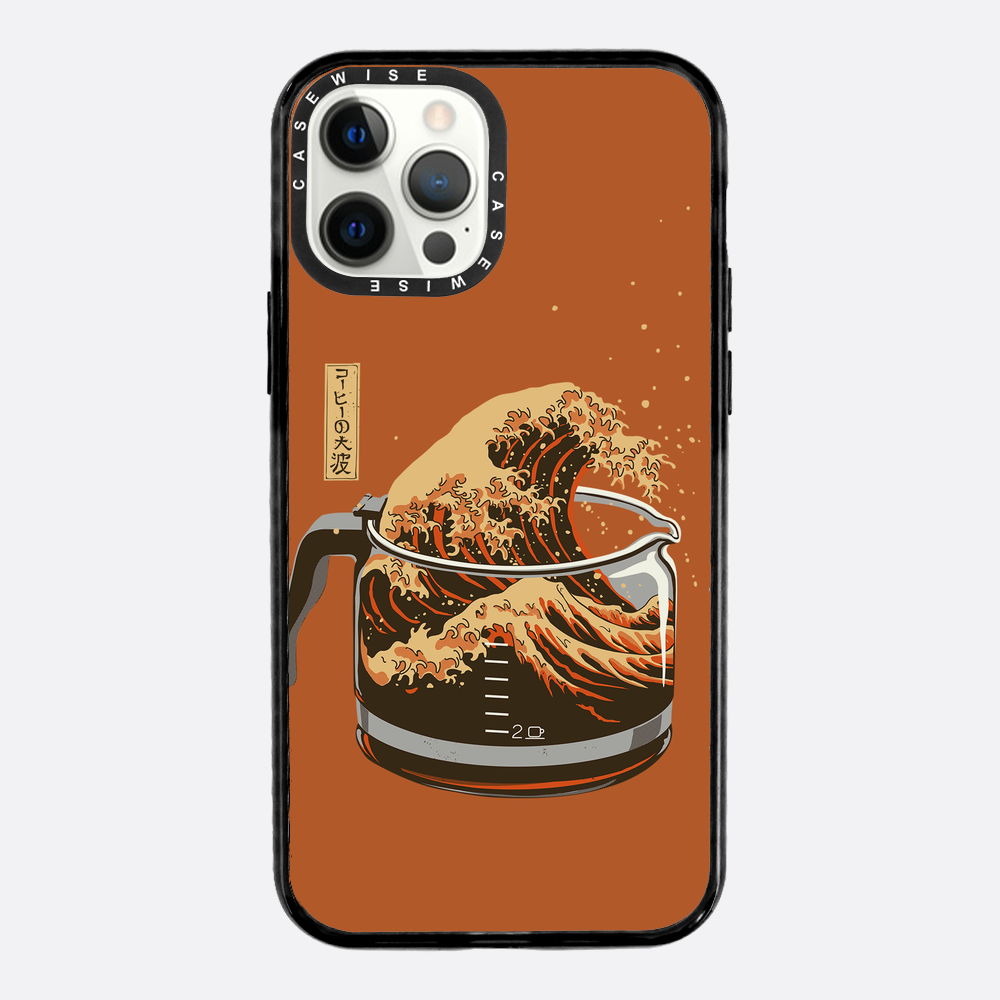 the great wave of coffee light - Case