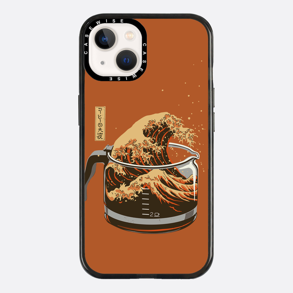 the great wave of coffee light - Case