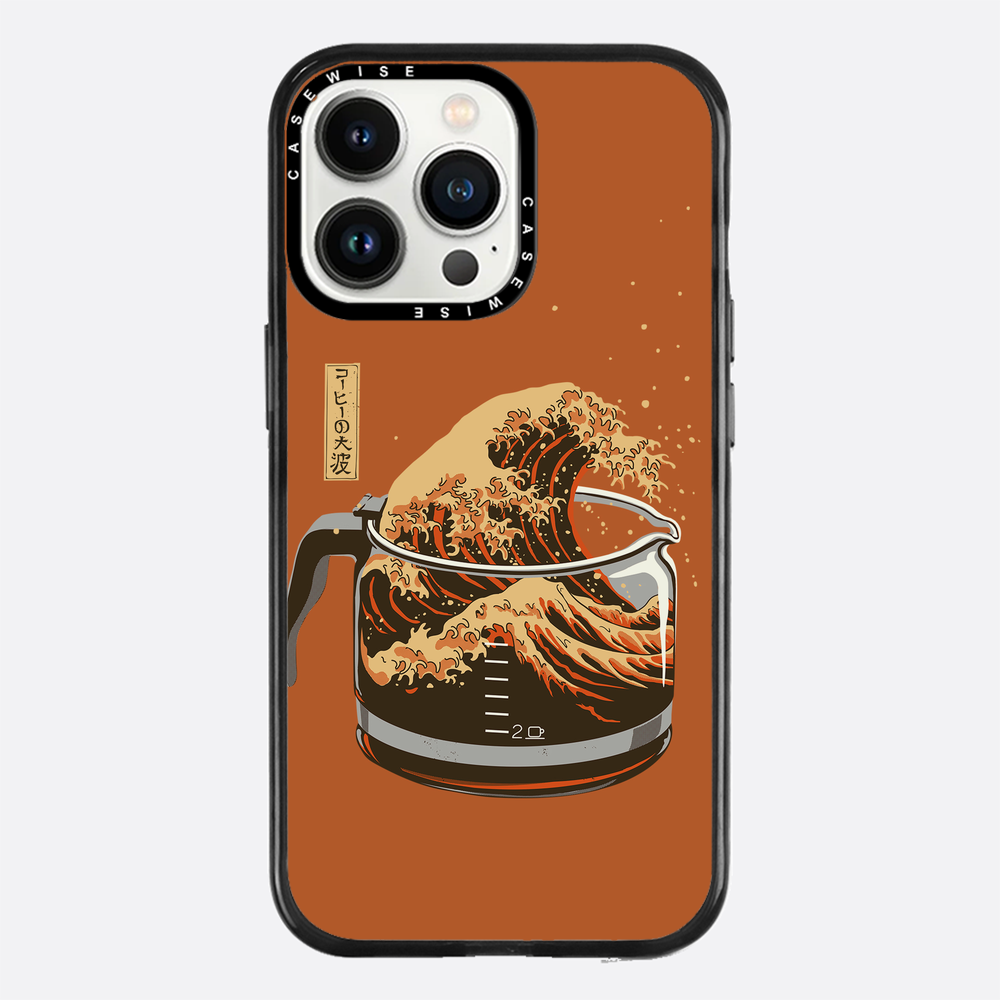 the great wave of coffee light - Case