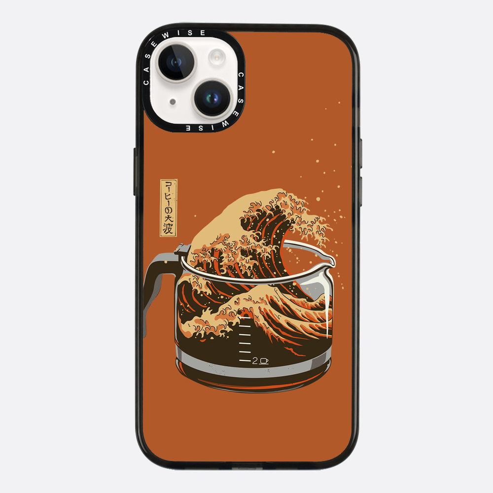 the great wave of coffee light - Case