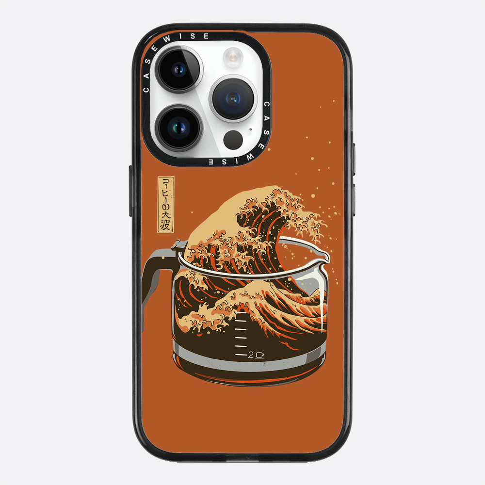 the great wave of coffee light - Case