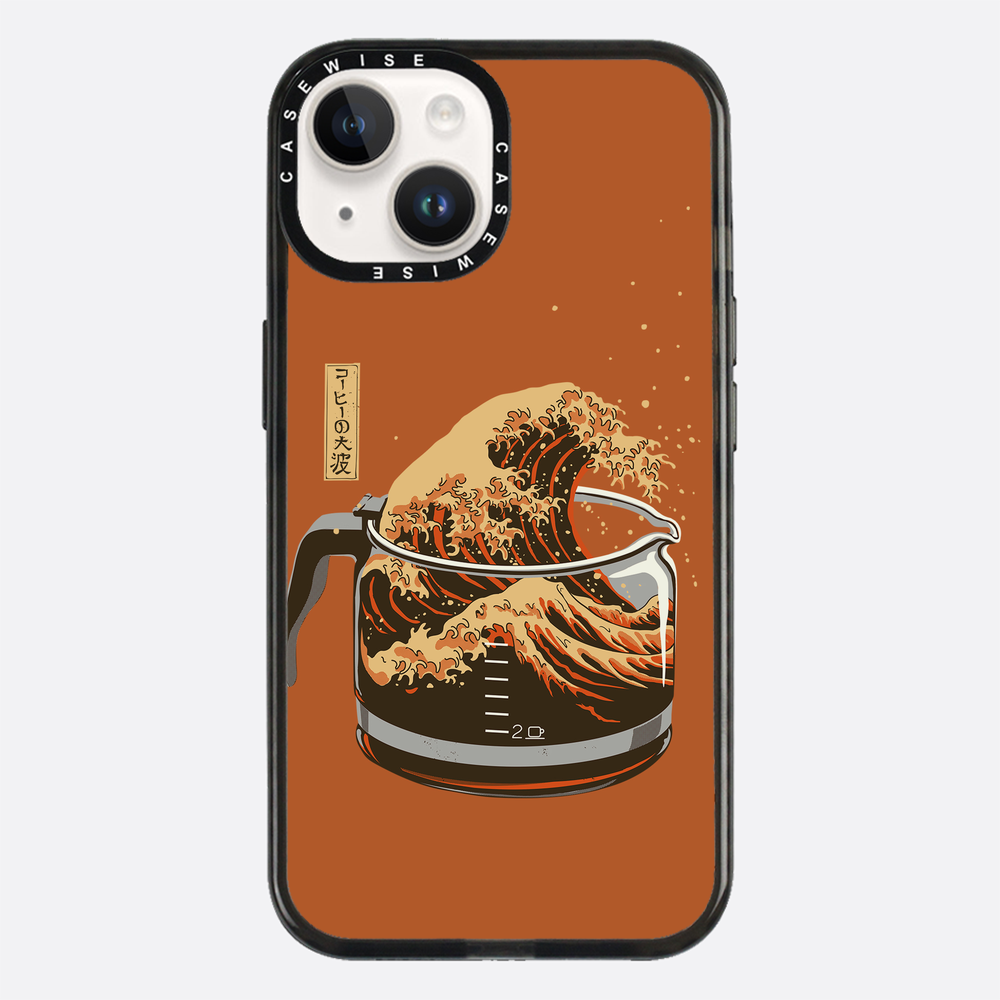 the great wave of coffee light - Case