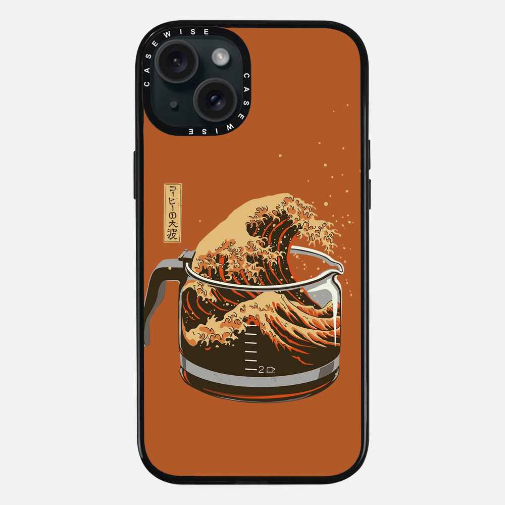 the great wave of coffee light - Case