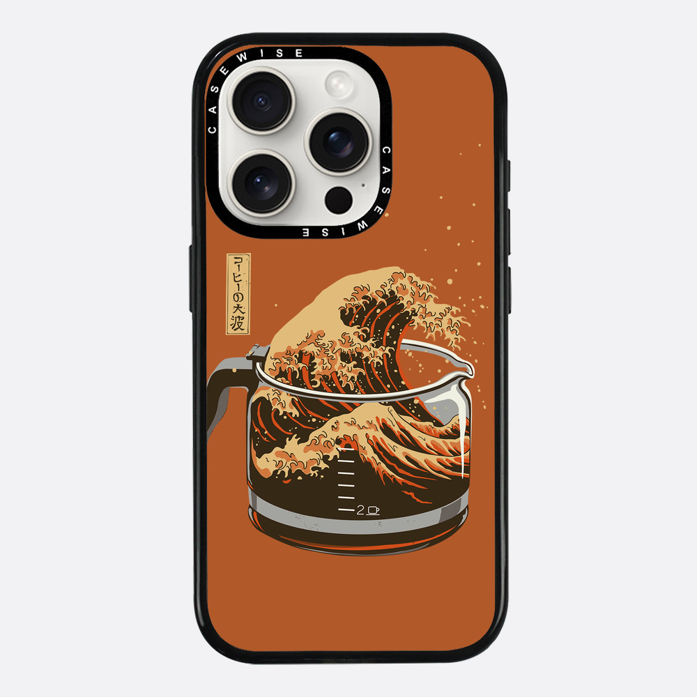 the great wave of coffee light - Case