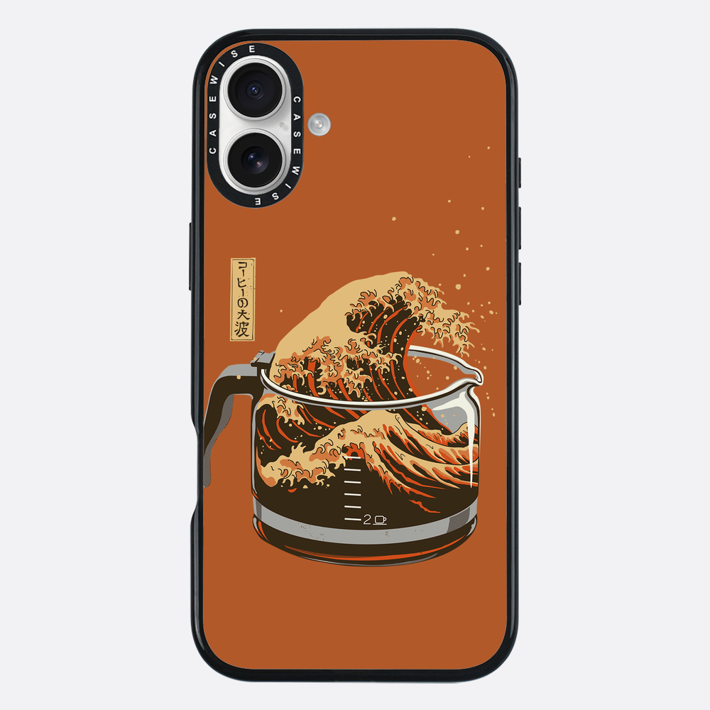 the great wave of coffee light - Case