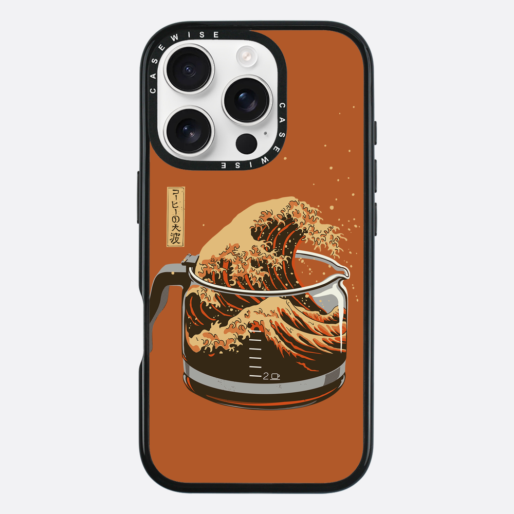the great wave of coffee light - Case