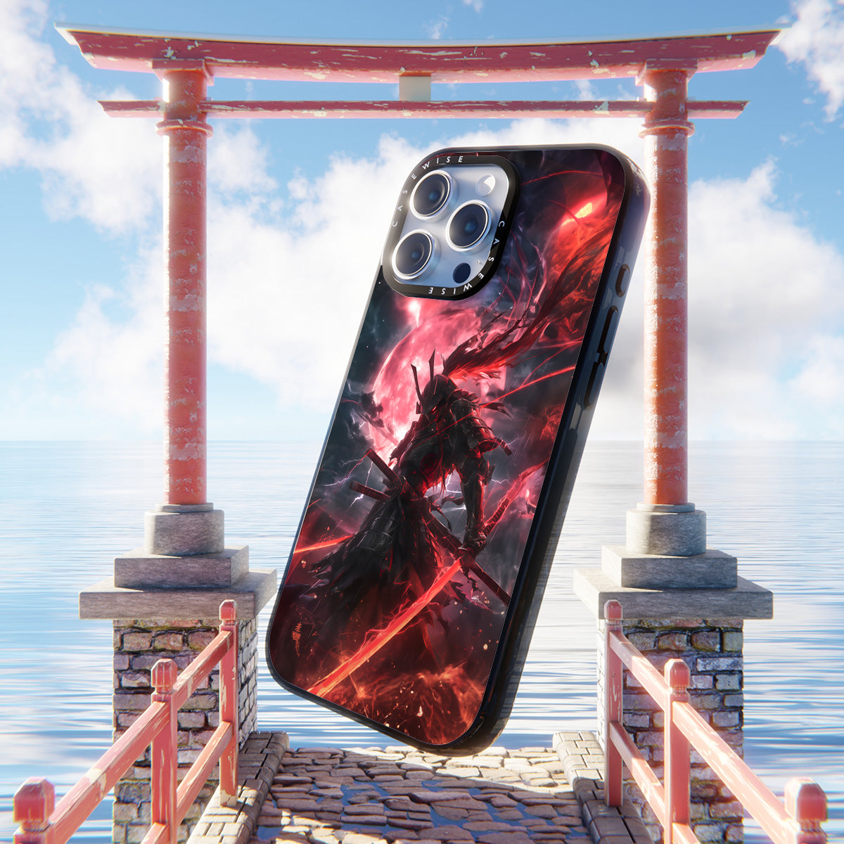 Red Lightning Sword Samurai - Case