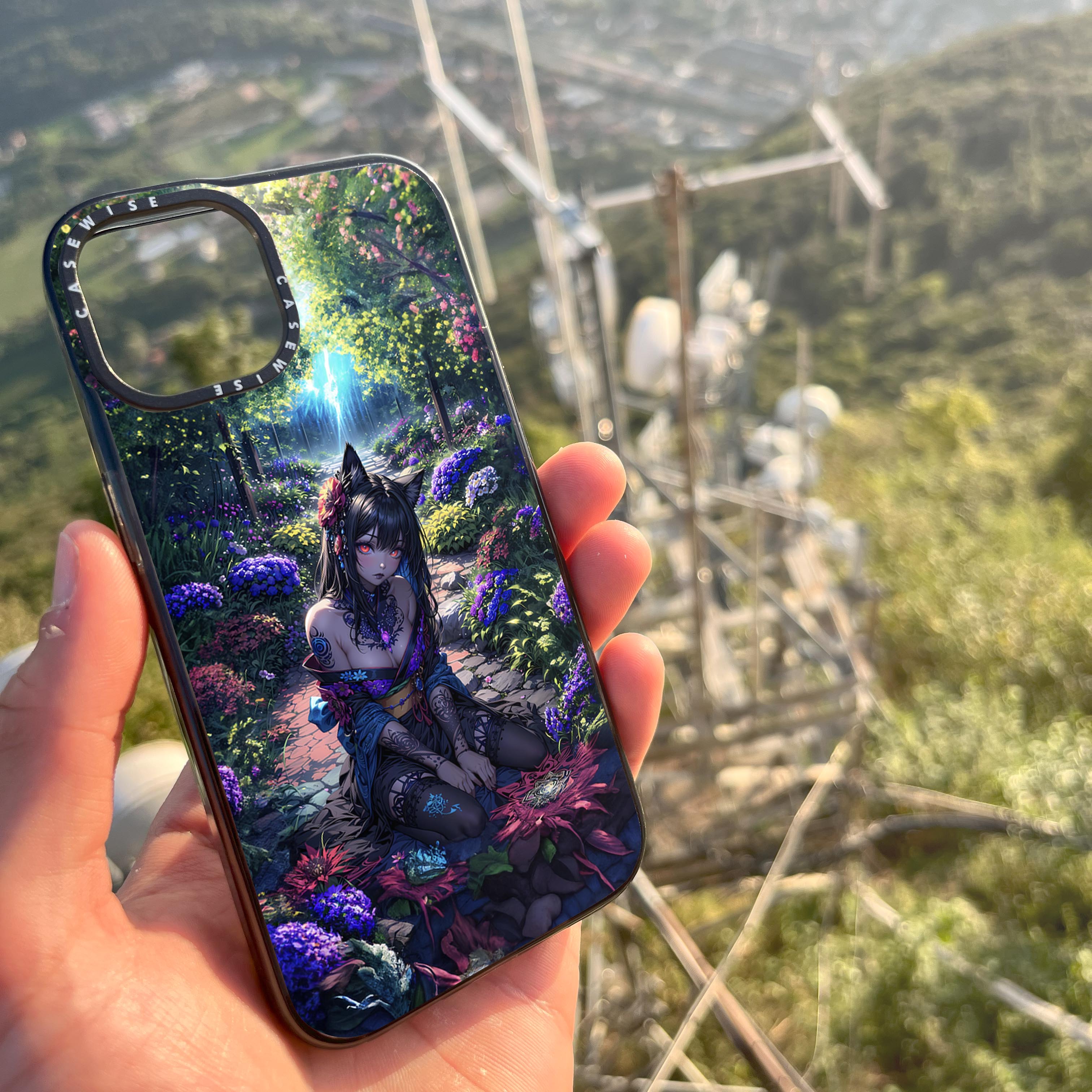 Floral Nature Girl - Case