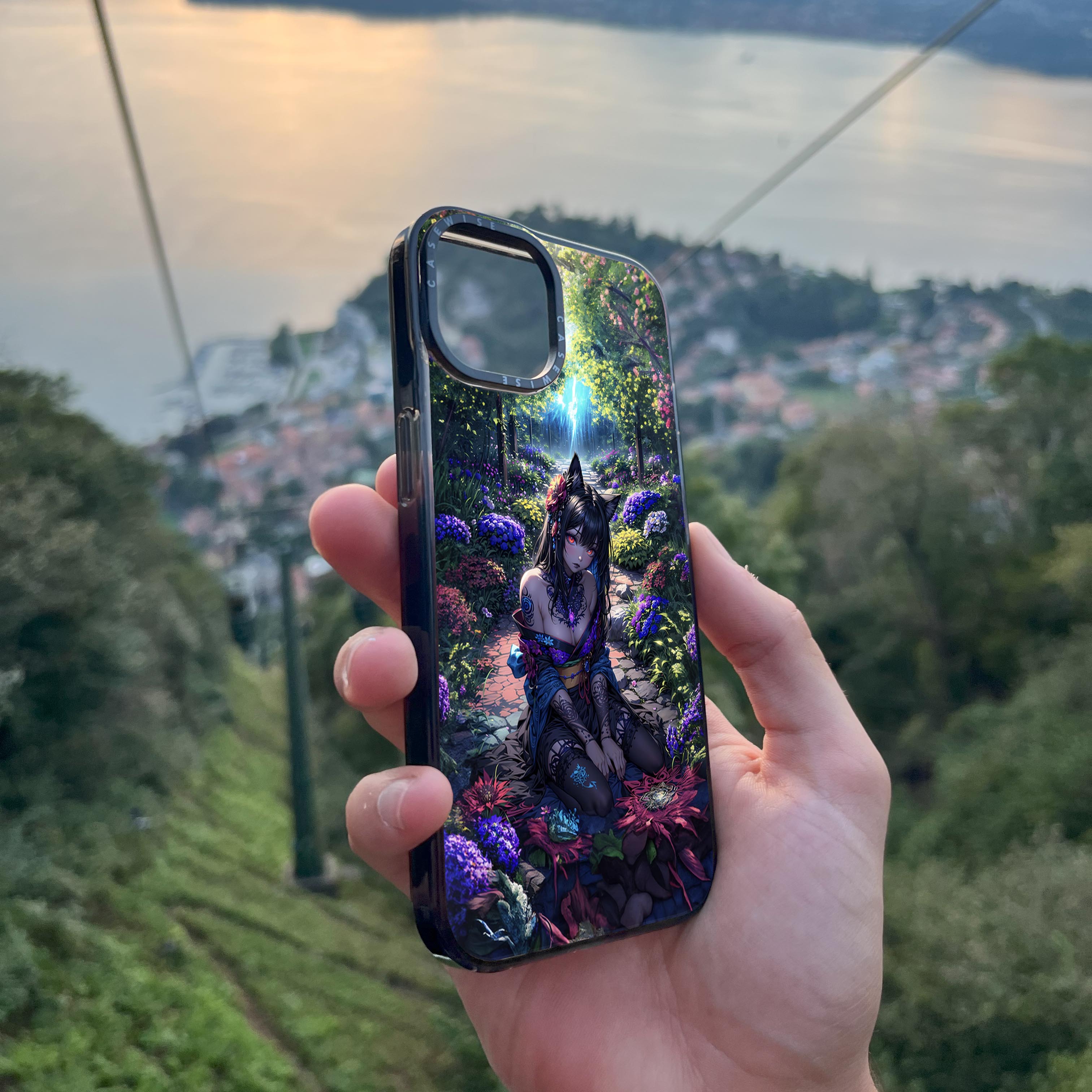 Floral Nature Girl - Case