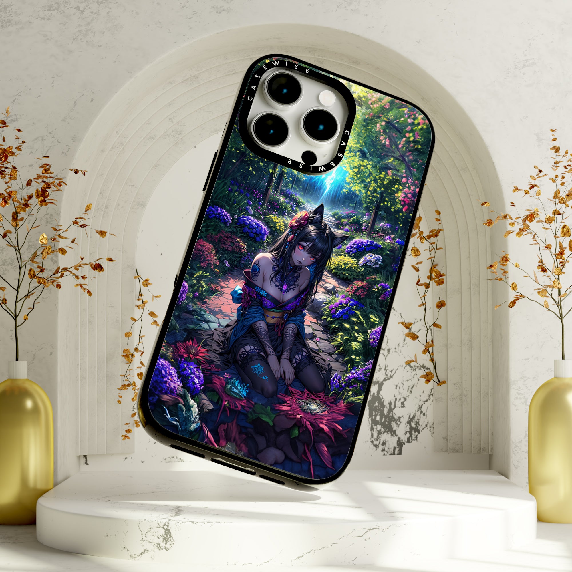 Floral Nature Girl - Case